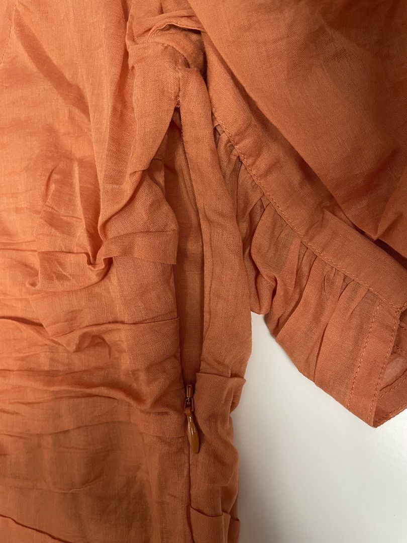 Isabel Marant Etoile ISABEL MARANT ETOILE Sireny Gathered Mini Dress Size XS / US 0-2 / IT 36-38 - 10 Thumbnail