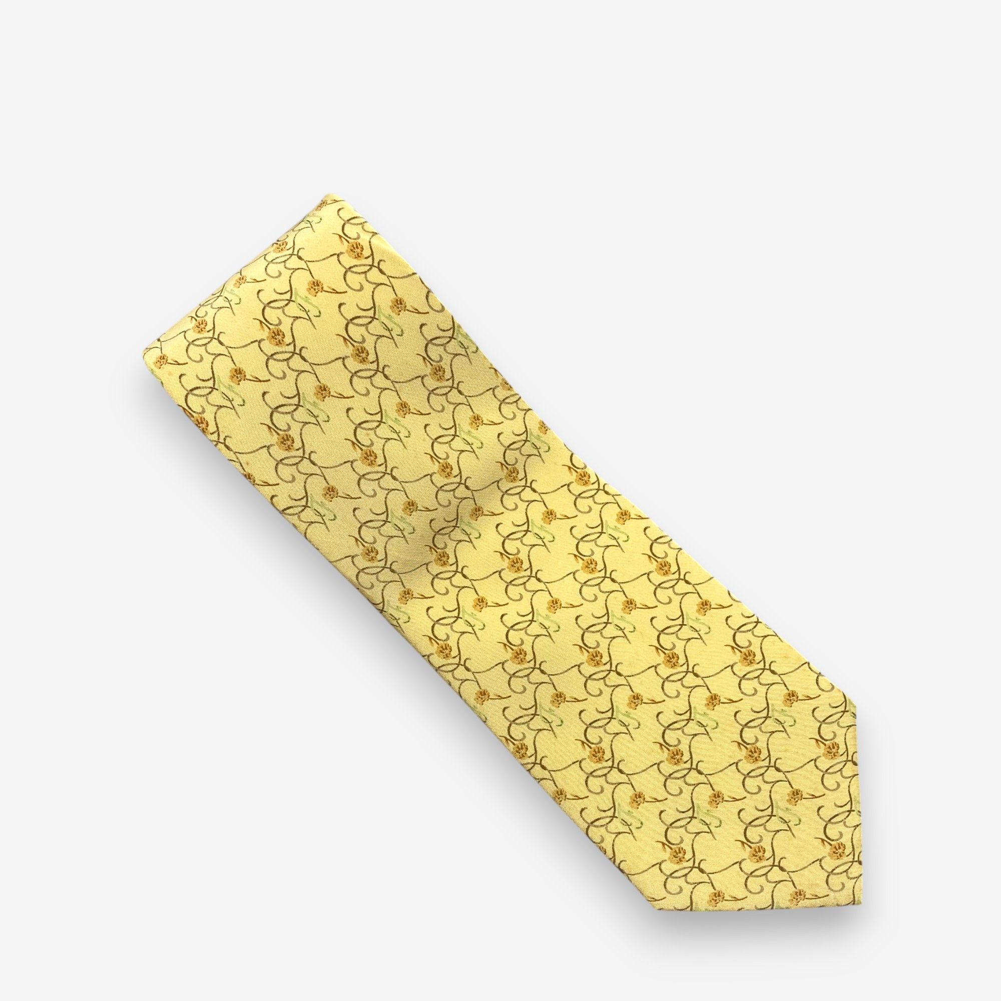 Japanese Brand Vintage Pierre Balmain SILK Necktie Cravate Pure Silk Size ONE SIZE - 1 Thumbnail