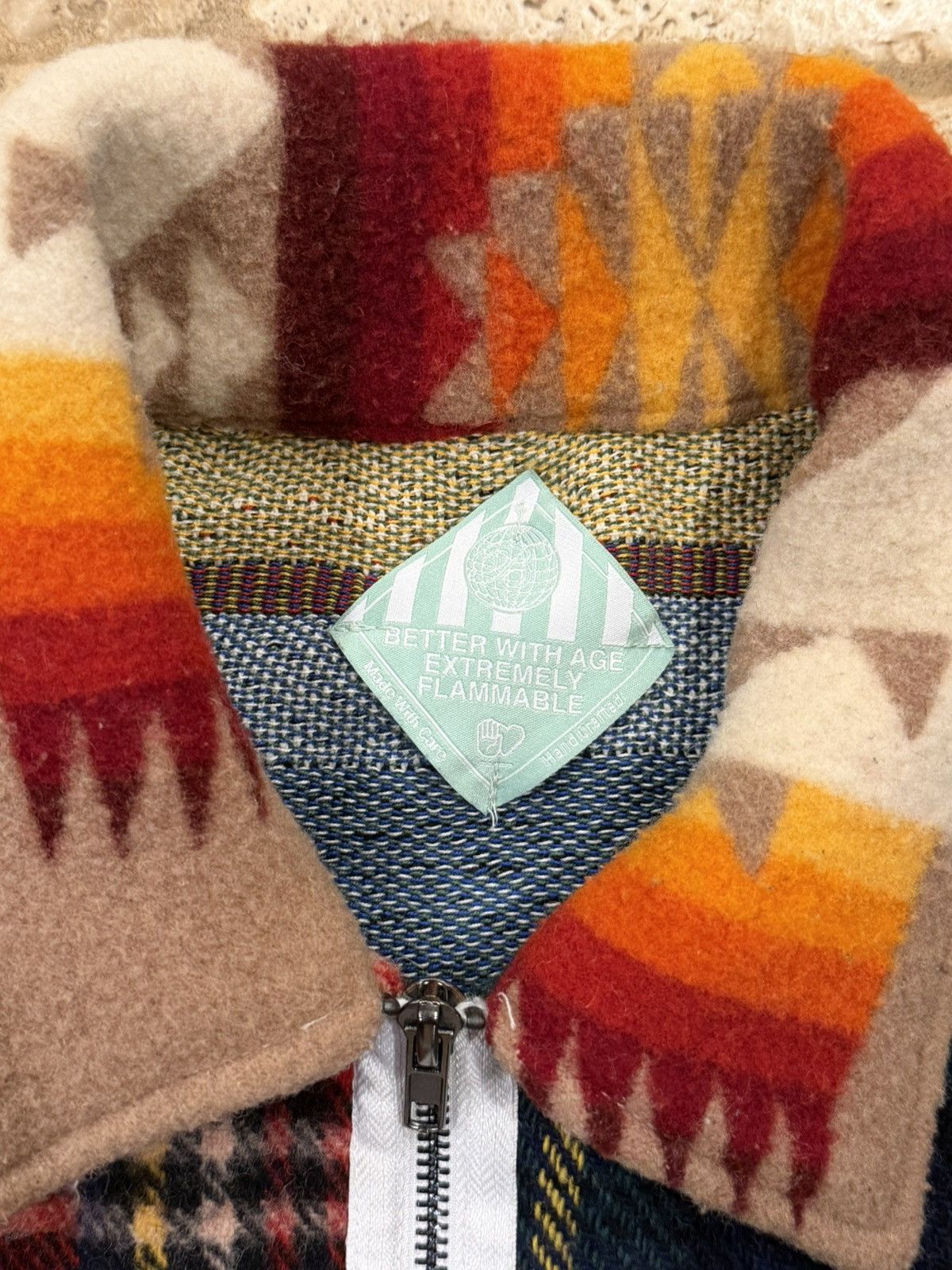 Better With Age Better with Age Remington Blanket Zip Multicolor Jacket Size US L / EU 52-54 / 3 - 10 Thumbnail