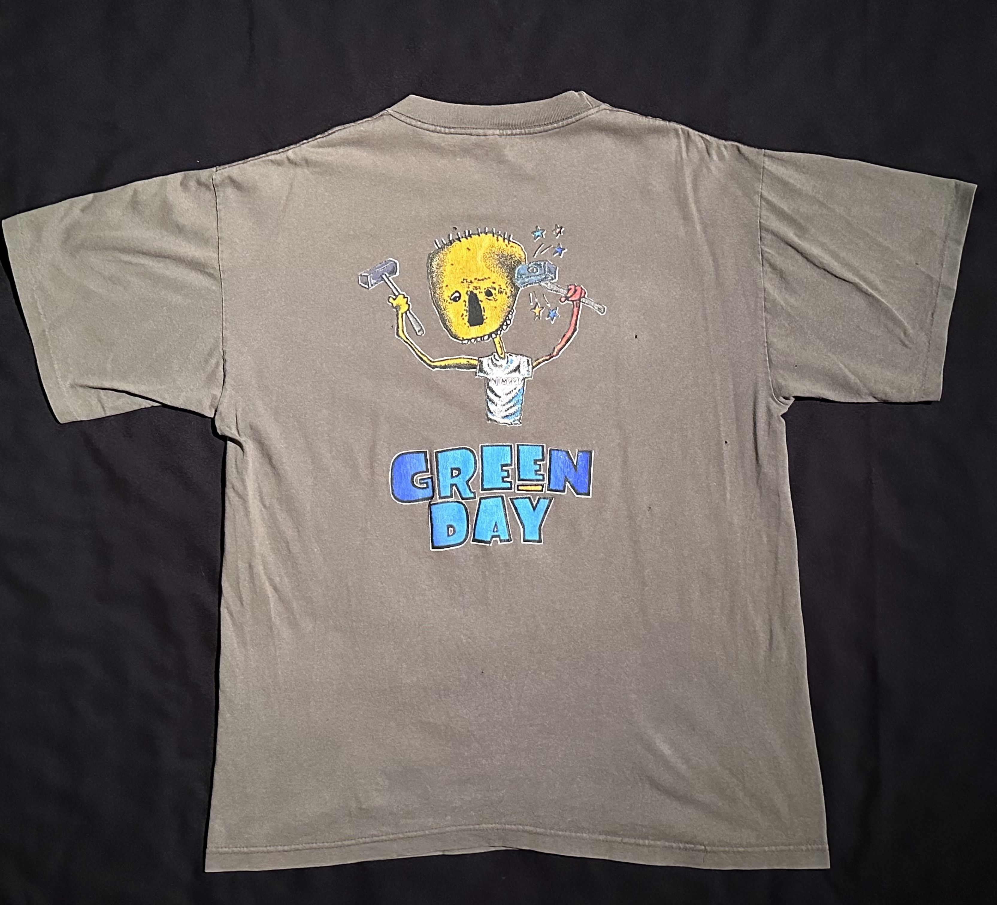 Other Vintage Green Day Nimrod Tour T-Shirt 1997-1998 (Size: XL) Size US XL / EU 56 / 4 - 14 Thumbnail
