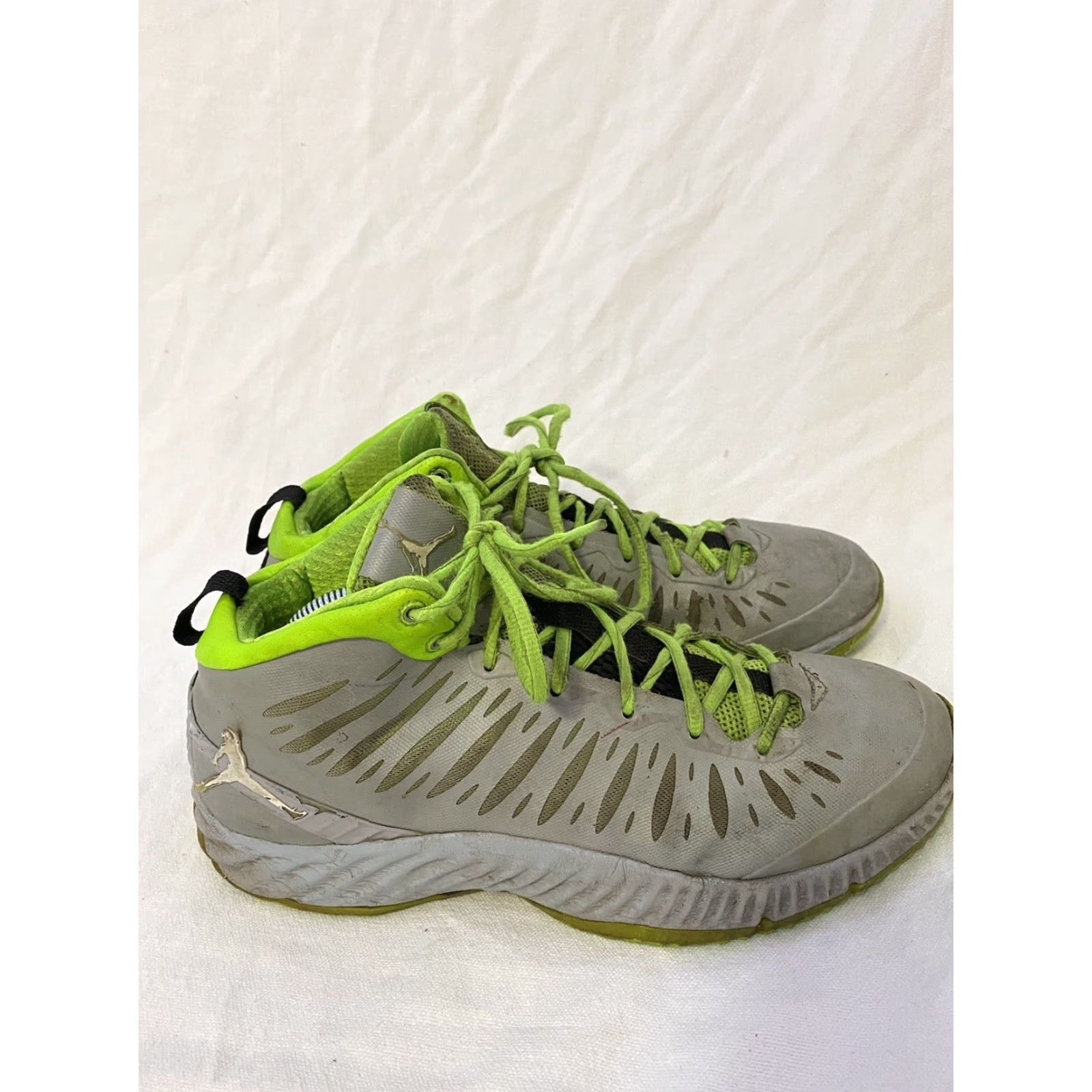 Nike Nike Jordan SuperFly Olympic Mens Lunarlon 528650-045 Size 10 Shoes Nike Jordan Volt Gray Multicolor 2012 Men Mens Size US 10 / EU 43 - 4 Thumbnail