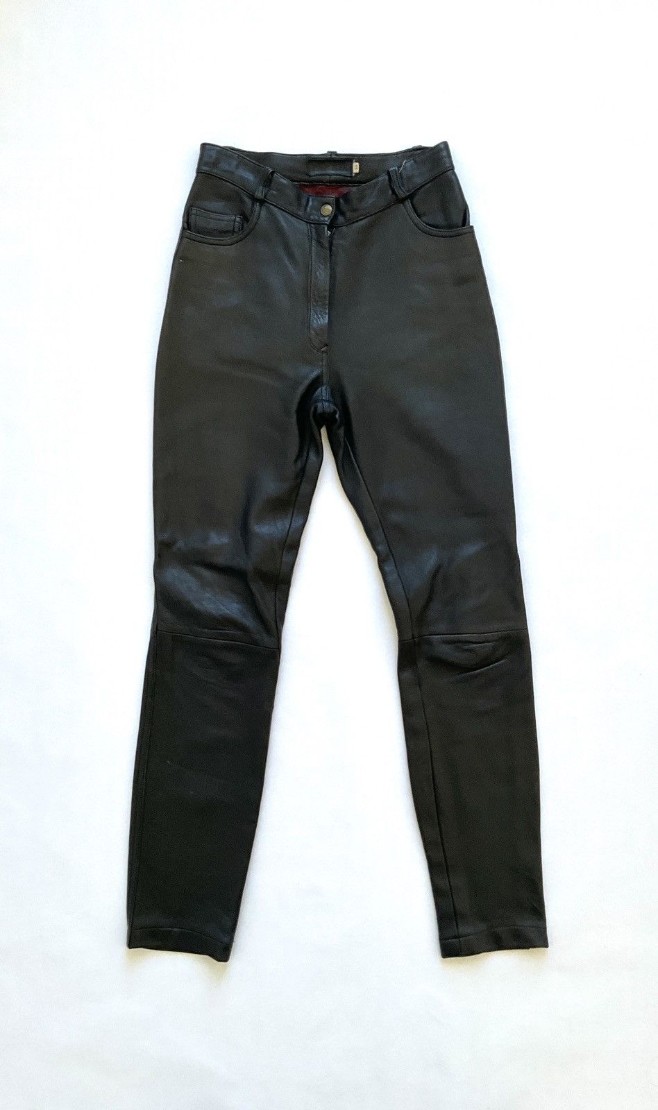 Black leather pants