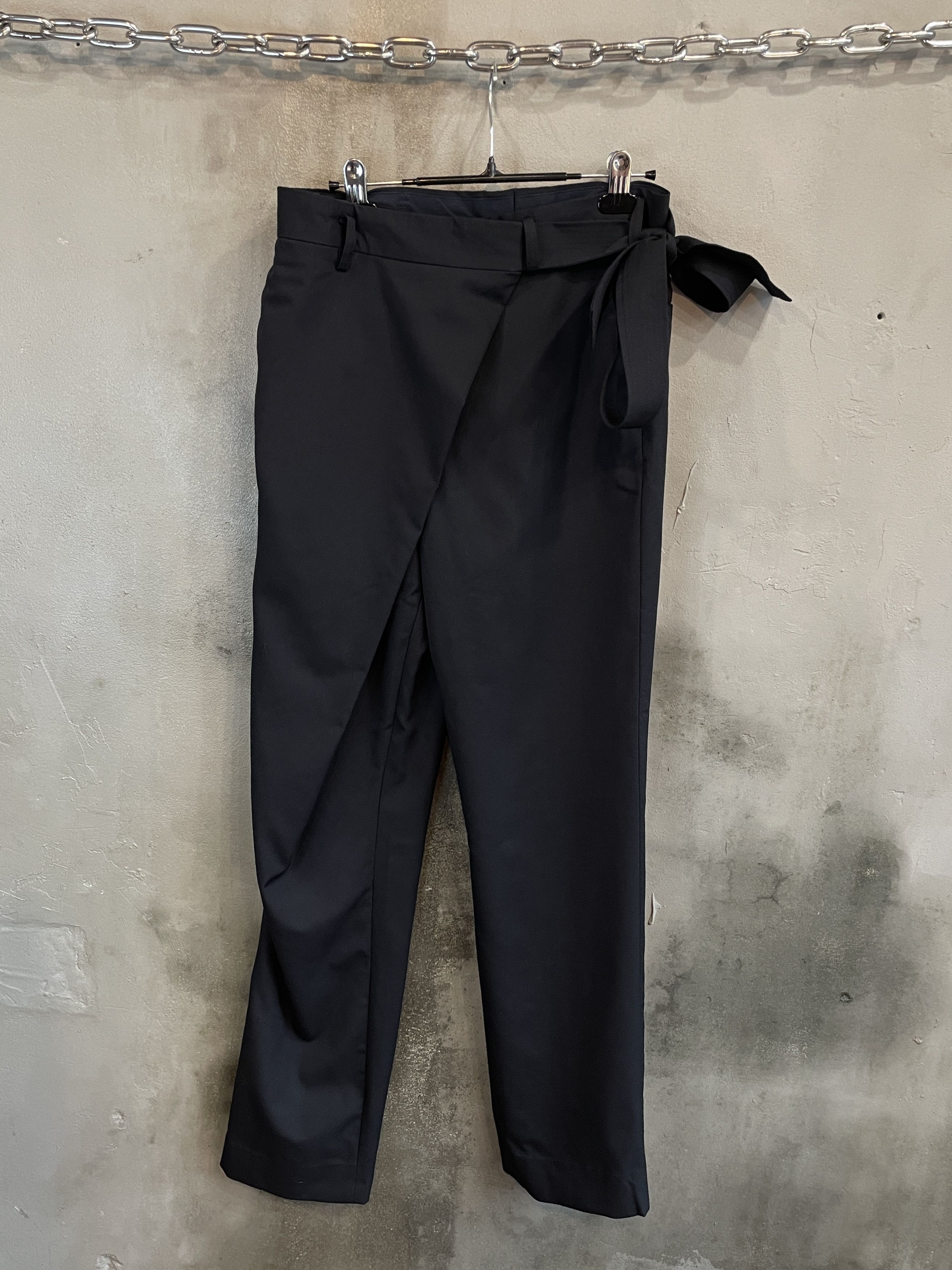 SOSHI OTSUKI WRAP KNOT TROUSERS