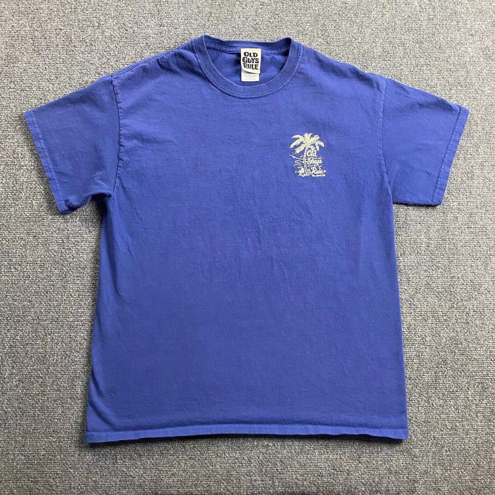 Other Old Guys Rule Shirt Men's Large Graphic Crew Neck Casual Size US L / EU 52-54 / 3 - 1 Thumbnail