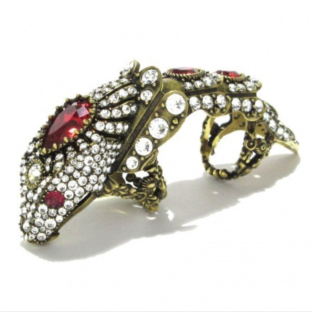 Gucci RARE Gucci Runway Ring Size ONE SIZE - 11 Thumbnail