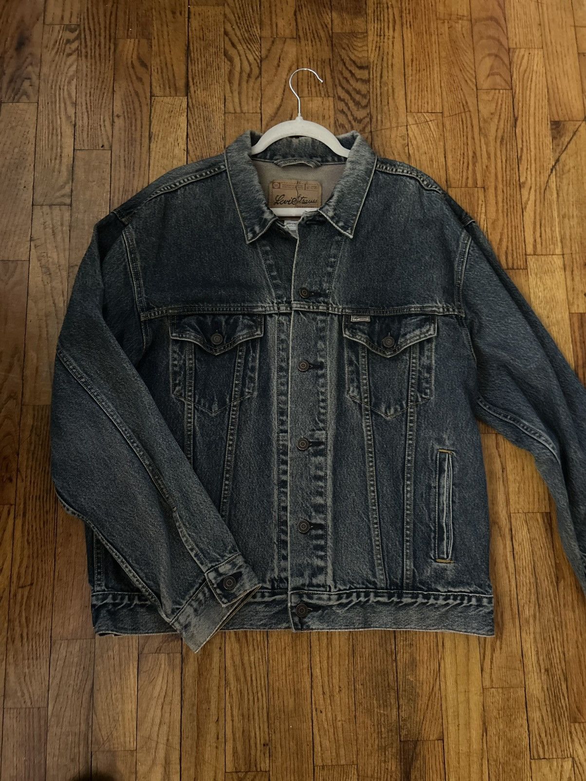 Levi's × Vintage Vintage Levi Jeans Jacket Size US L / EU 52-54 / 3 - 3 Thumbnail