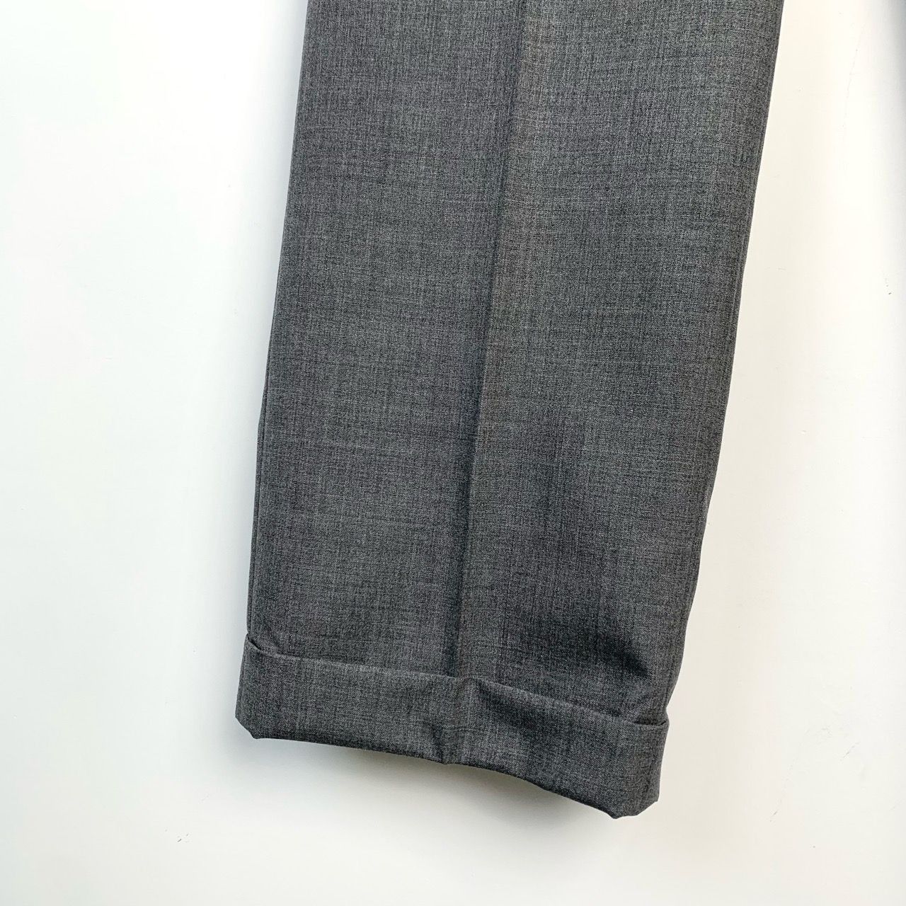 Thom Browne [Thom Browne] Grey Wool Cuff Dress Pants 2/M Size US 28 / EU 44 - 6 Thumbnail