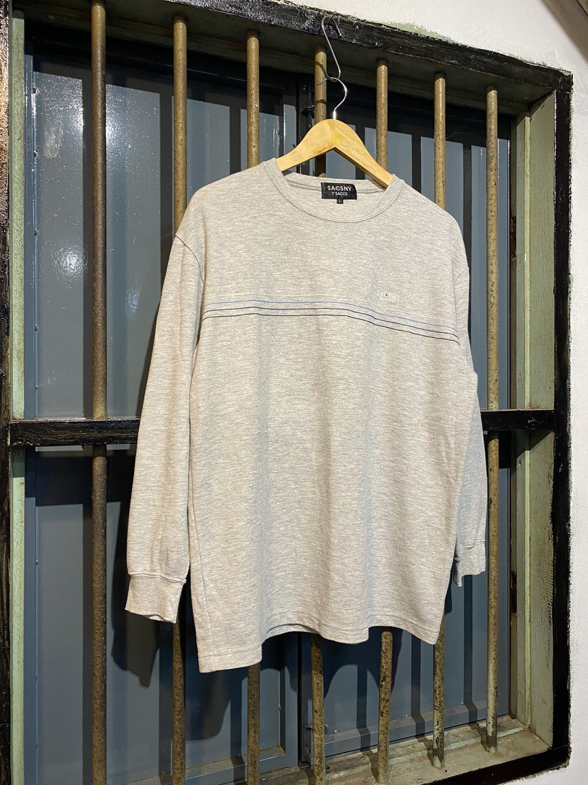 Yohji Yamamoto Sacsny y'saccs by yohji yamamoto sweatshirt Size US L / EU 52-54 / 3 - 1 Thumbnail