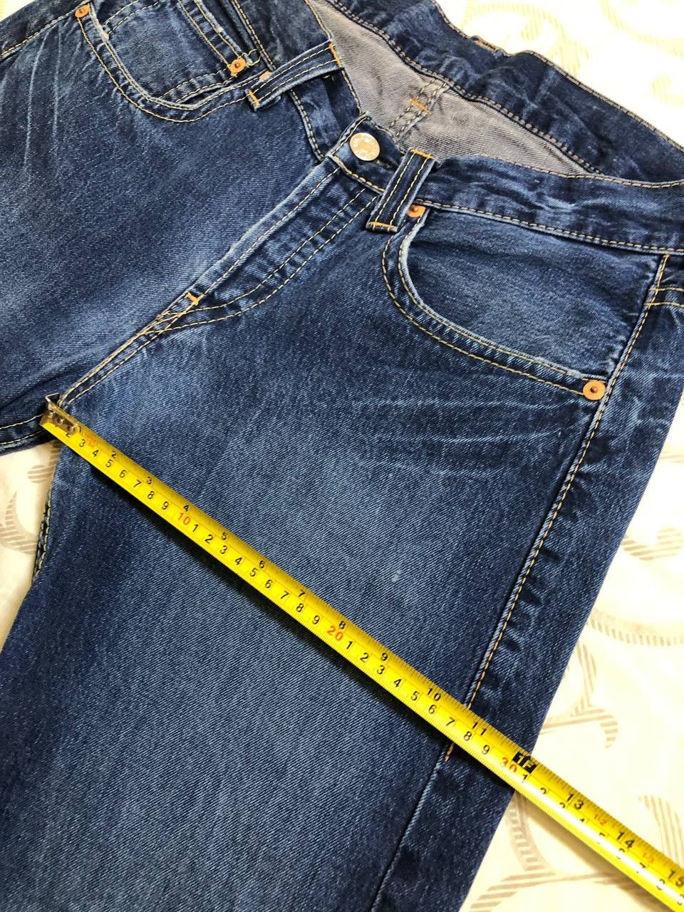 Levi's Light Wash Jeans 90s Levi's 901 Distressed Faded Size US 34 / EU 50 - 13 Thumbnail