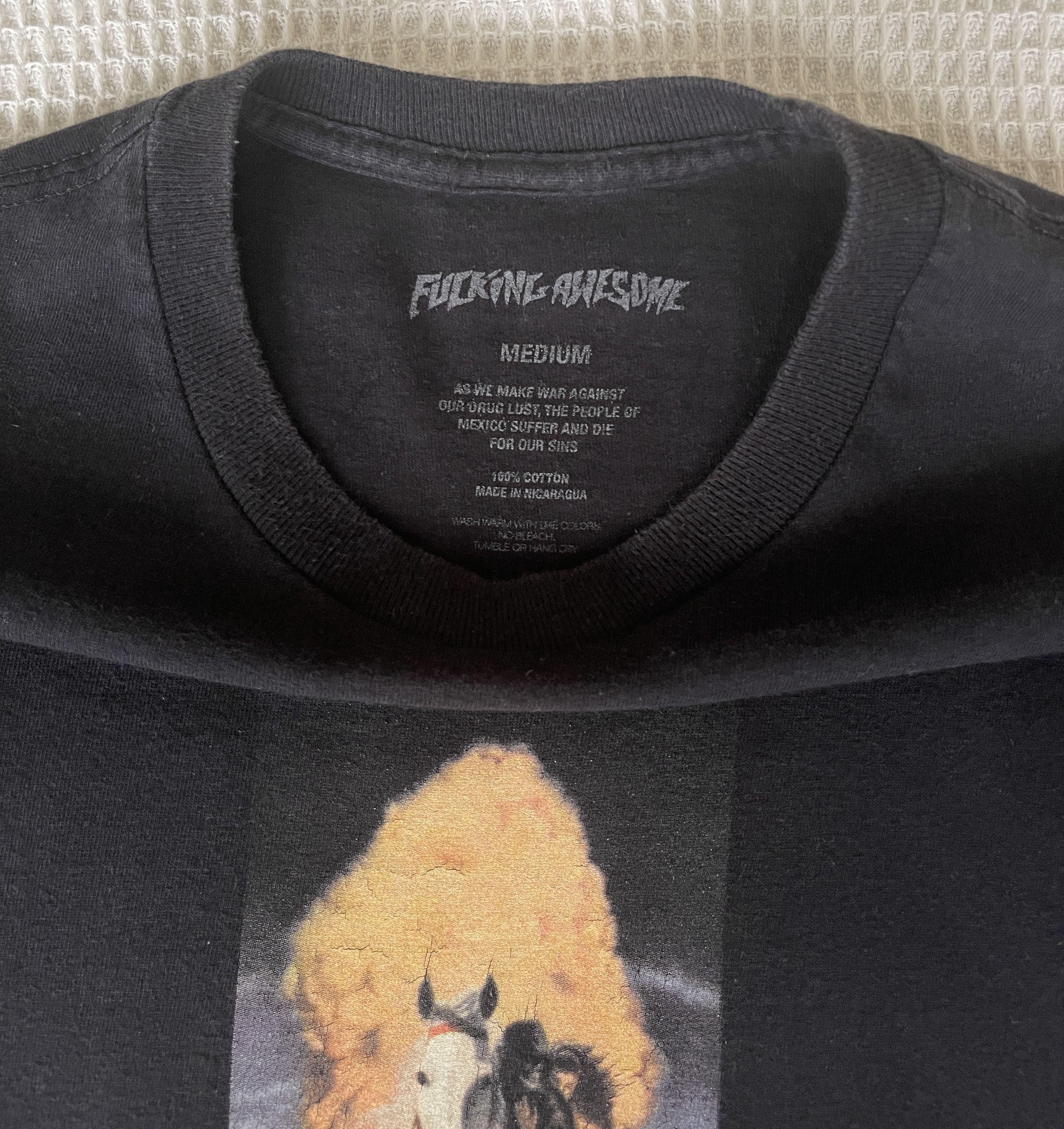 Fucking Awesome Vintage🔥Fucking Awesome🔥Rider's Grace Tshirt Size US S / EU 44-46 / 1 - 8 Thumbnail