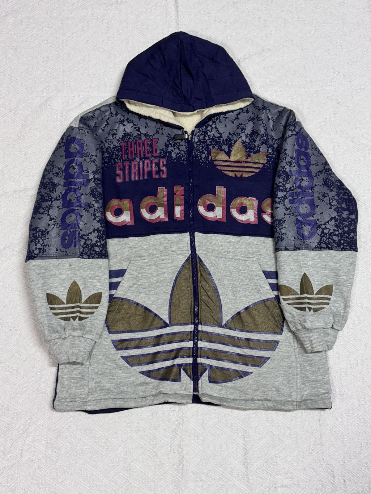Adidas Adidas Trefoil Vintage Japan 90’s Size US XL / EU 56 / 4 - 1 Thumbnail