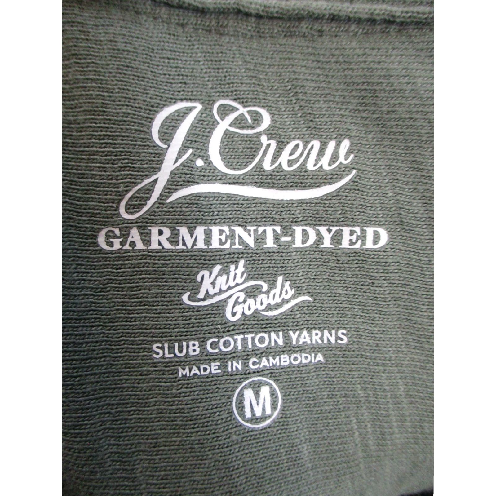 J.Crew J.CREW Button-Up Shirt Mens Medium Green Cotton Long Sleeve Casual Classic Size US M / EU 48-50 / 2 - 3 Thumbnail