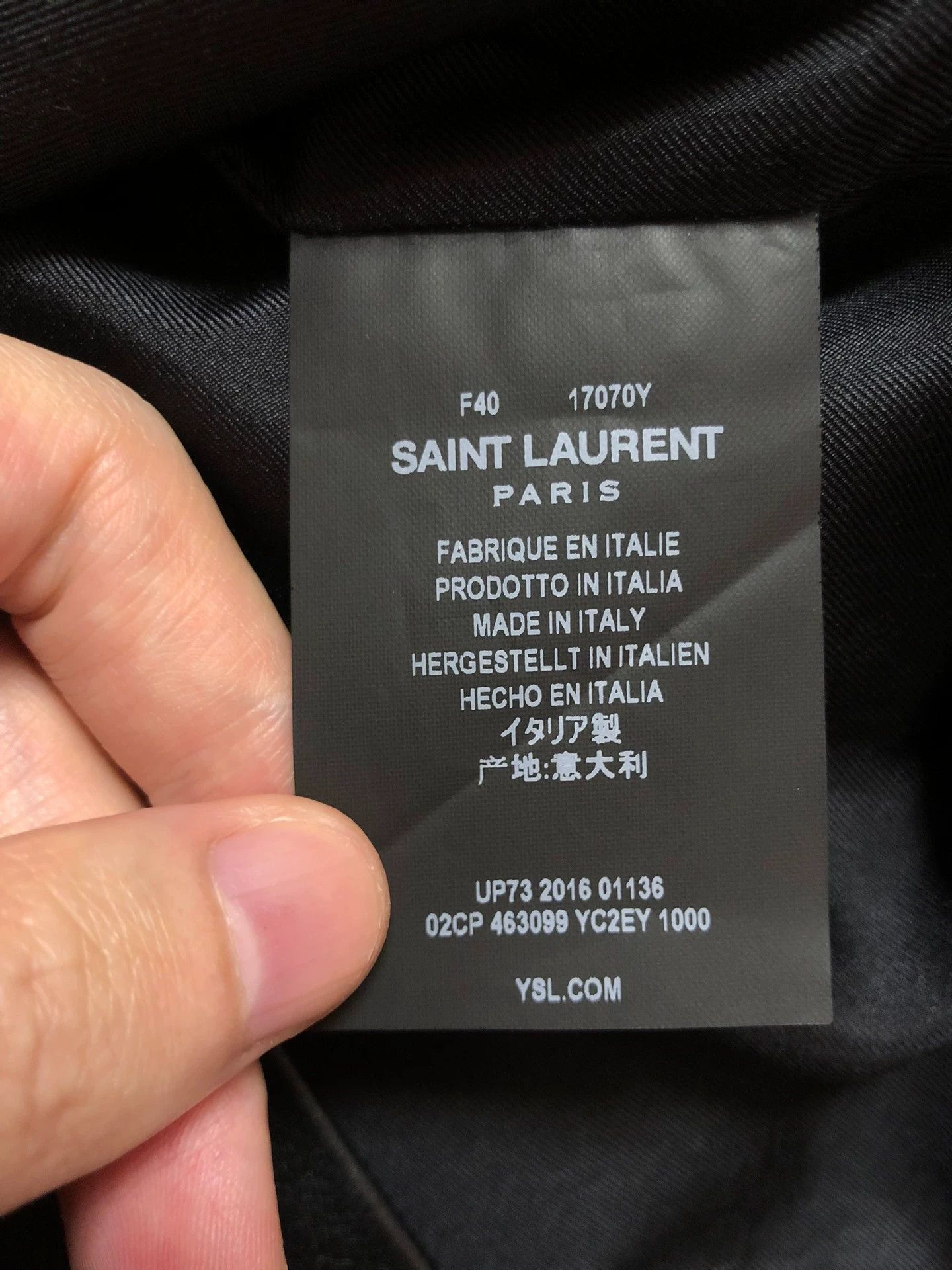 Saint Laurent Paris Saint Laurent Leather Skirt (SLP) - YSL Lambskin Mini Skirt Size 28" / US 6 / IT 42 - 7 Thumbnail