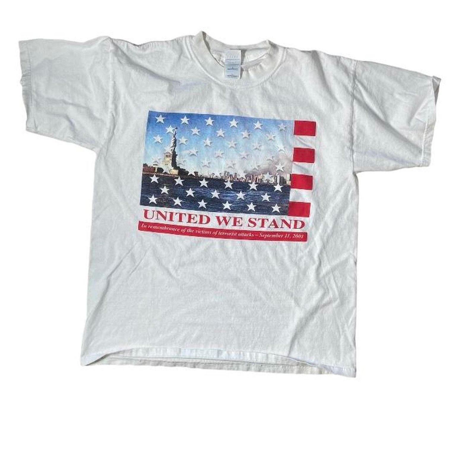 Gildan 911 memoiral tee shirt Size US XL / EU 56 / 4 - 1 Thumbnail