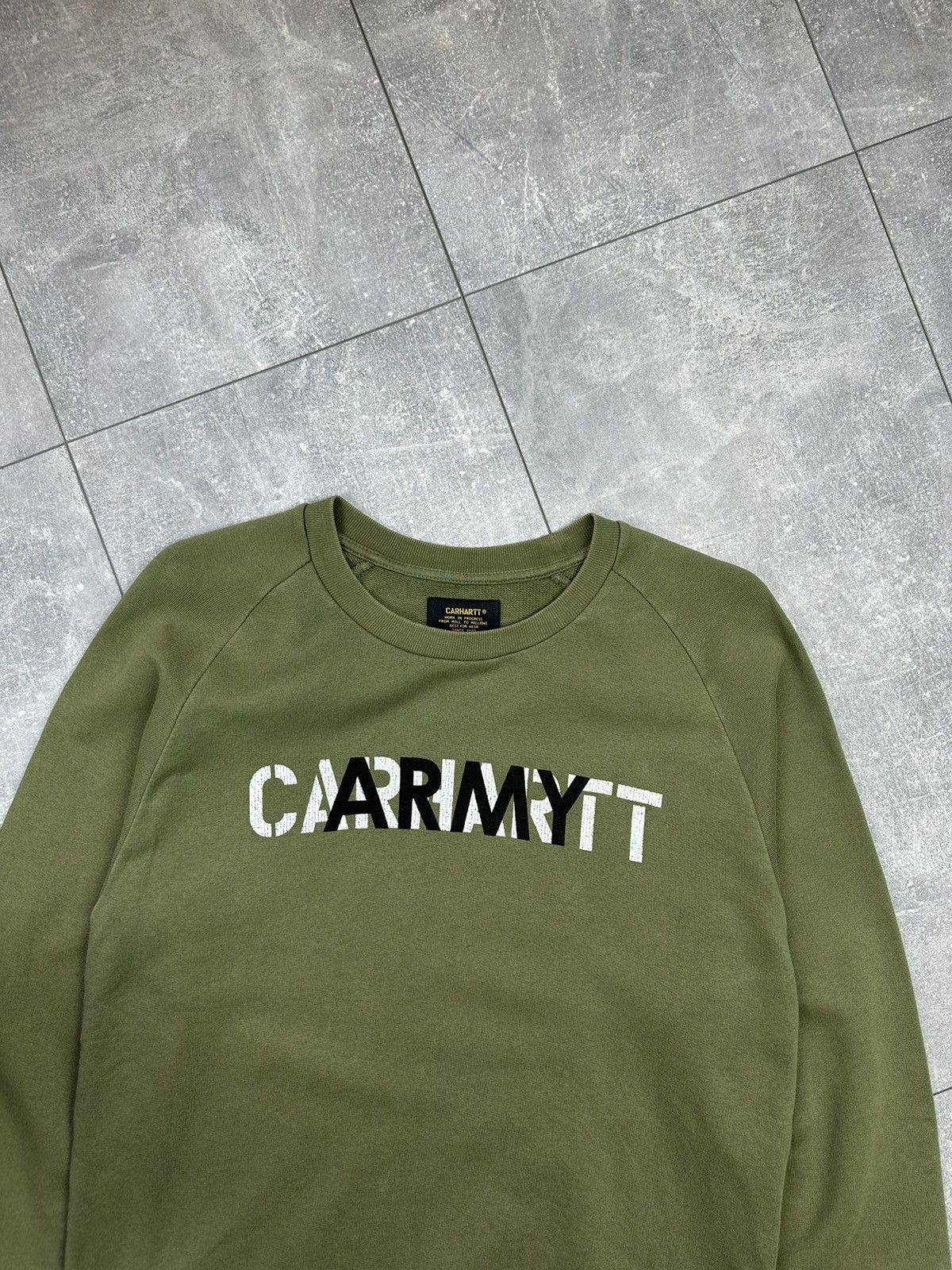 Other Carhartt Wip Army Training Sweatshirt Size US XS / EU 42 / 0 - 7 Thumbnail