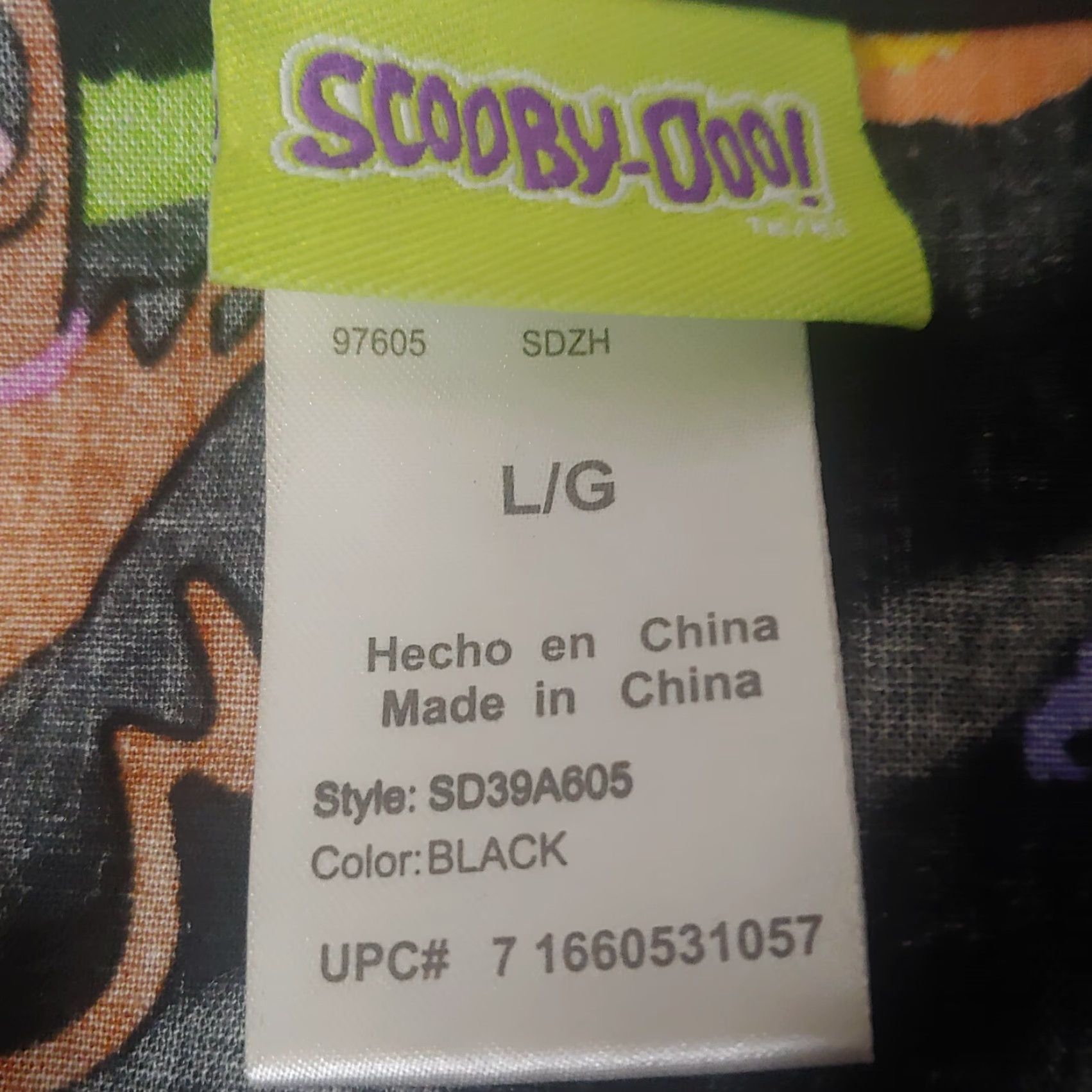 Vintage VINTAGE Scooby Doo Halloween Scrub Top Womens L Black Short Sleeve MonSTERS Bats Zoinks Size L / US 10 / IT 46 - 6 Thumbnail