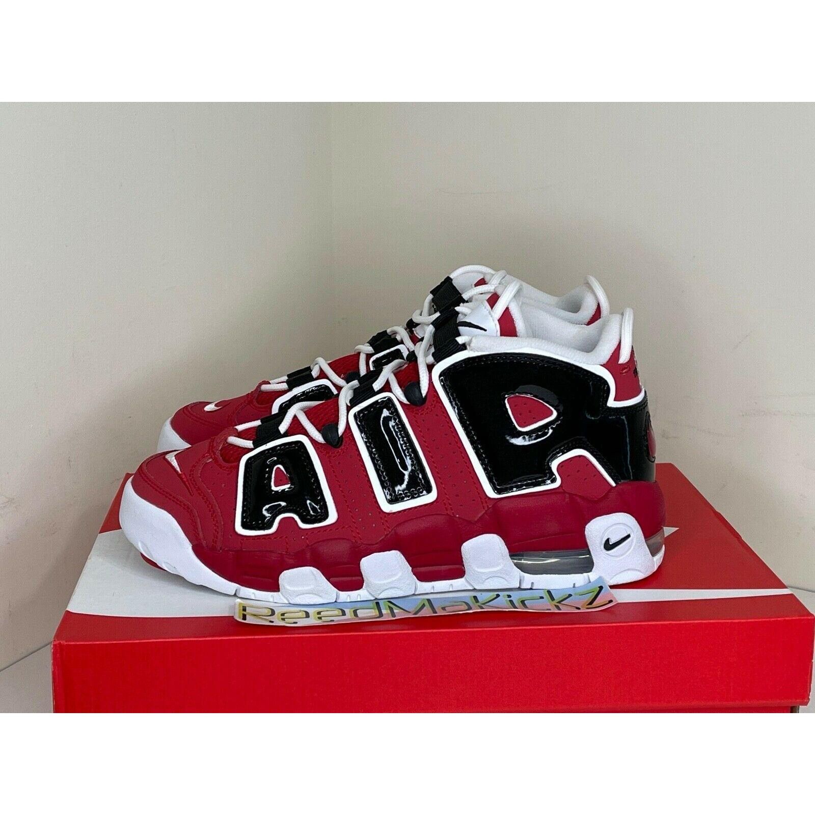 Nike Air More Uptempo Bulls Red GS 5.5Y