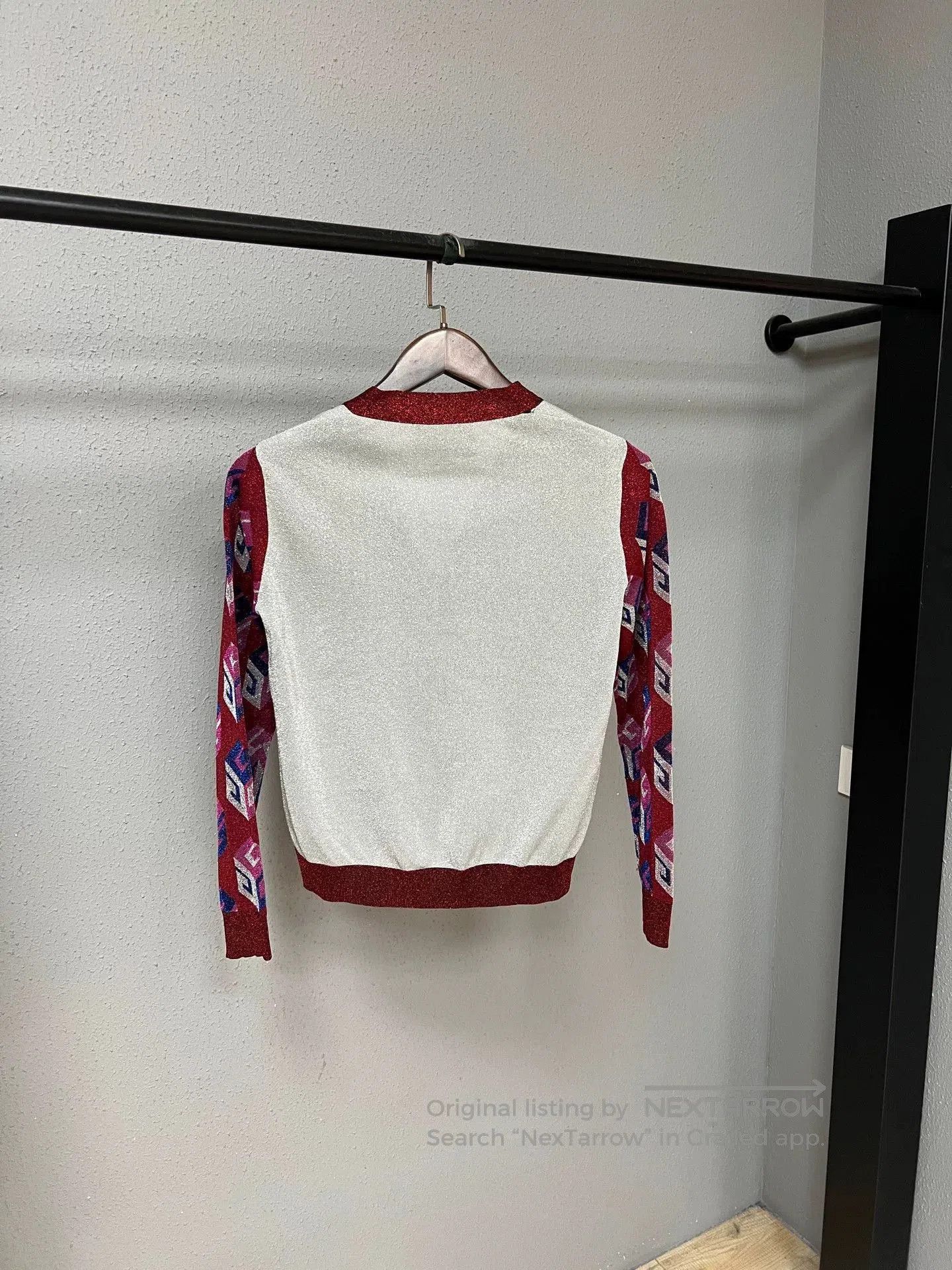 Gucci Gucci Glitter Tiger Head Cardigan. Size S / US 4 / IT 40 - 2 Thumbnail