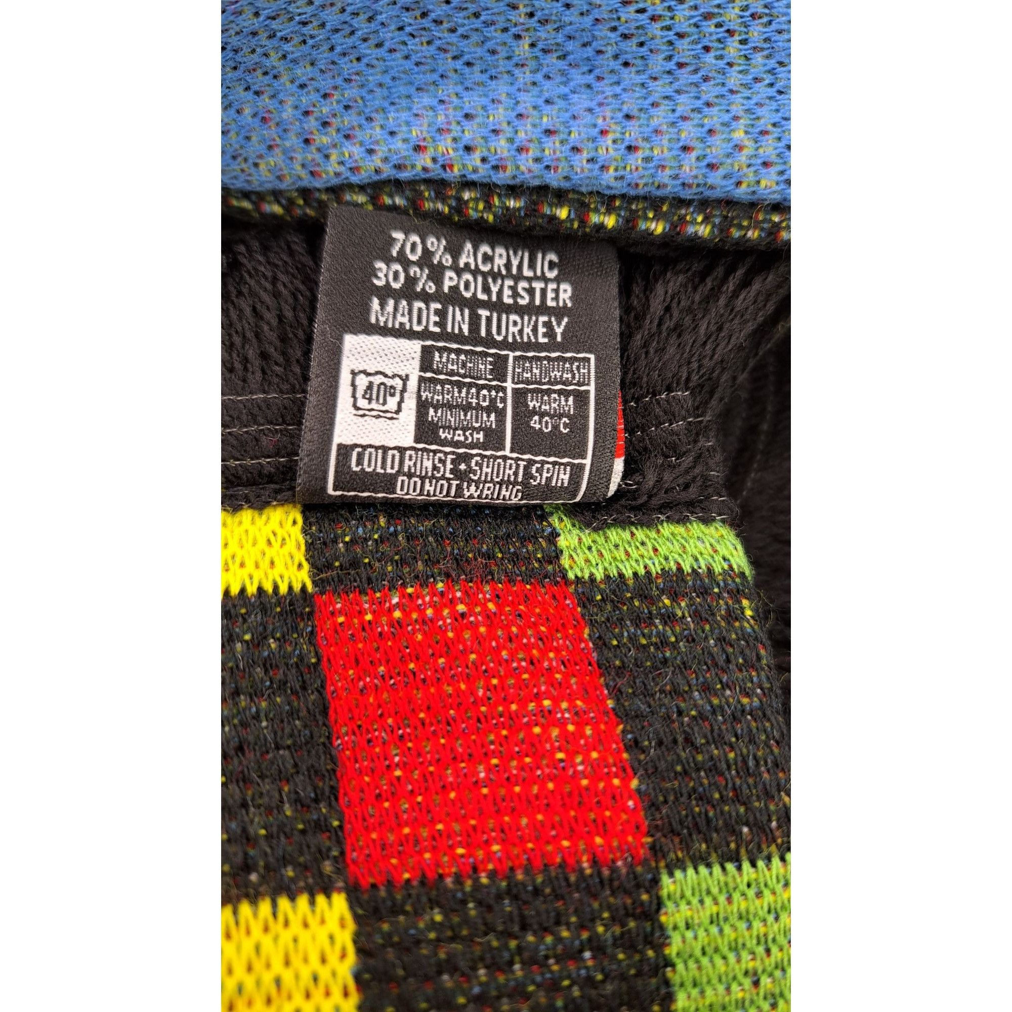 eBay eBay Open 2023 Neck Scarf Reversible Checkered Striped Black Size ONE SIZE - 6 Thumbnail