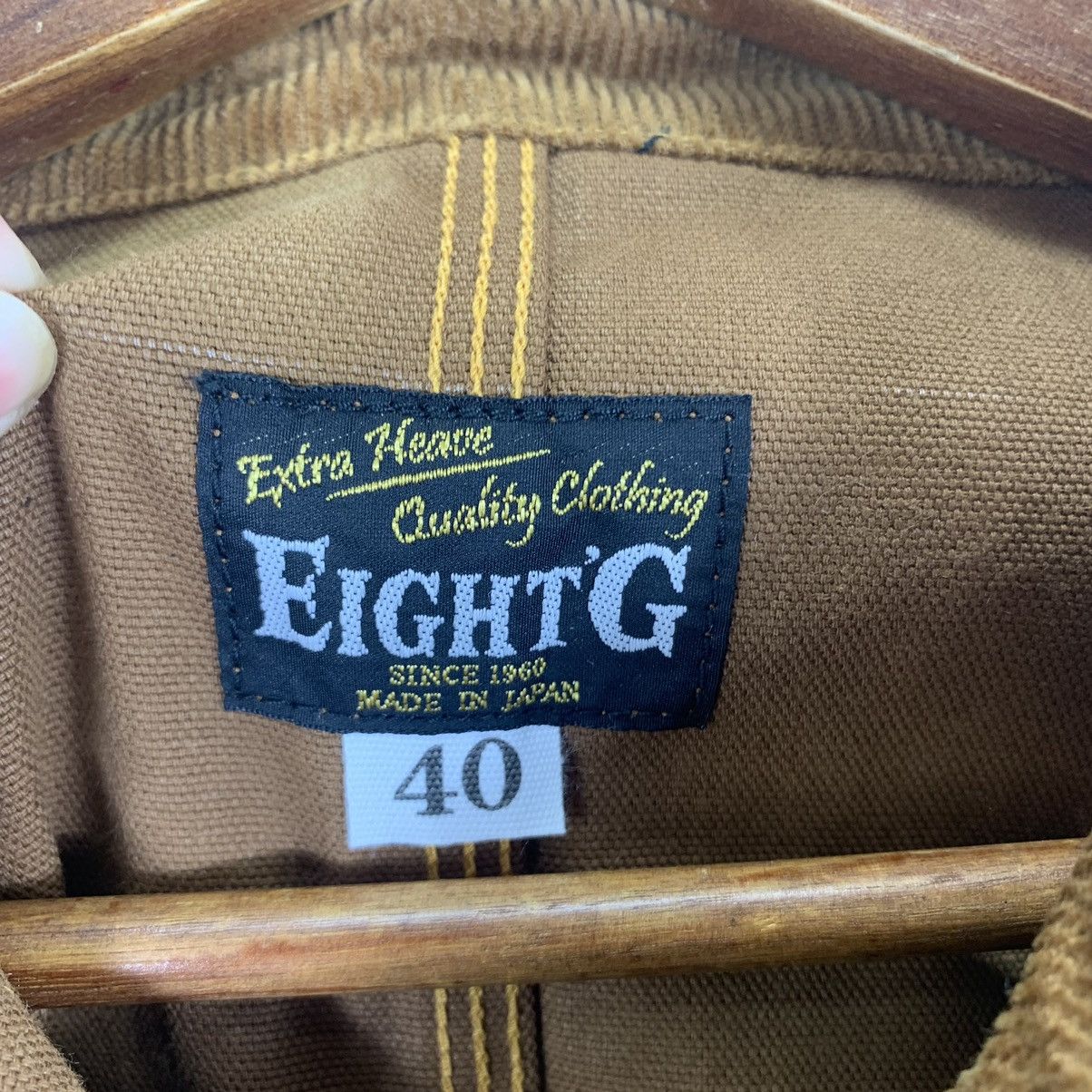 EIGHT-G × Japanese Brand × Vintage Vintage Japanese Brand EIGHT-G Denim Jacket Size US XXS / EU 40 - 5 Thumbnail
