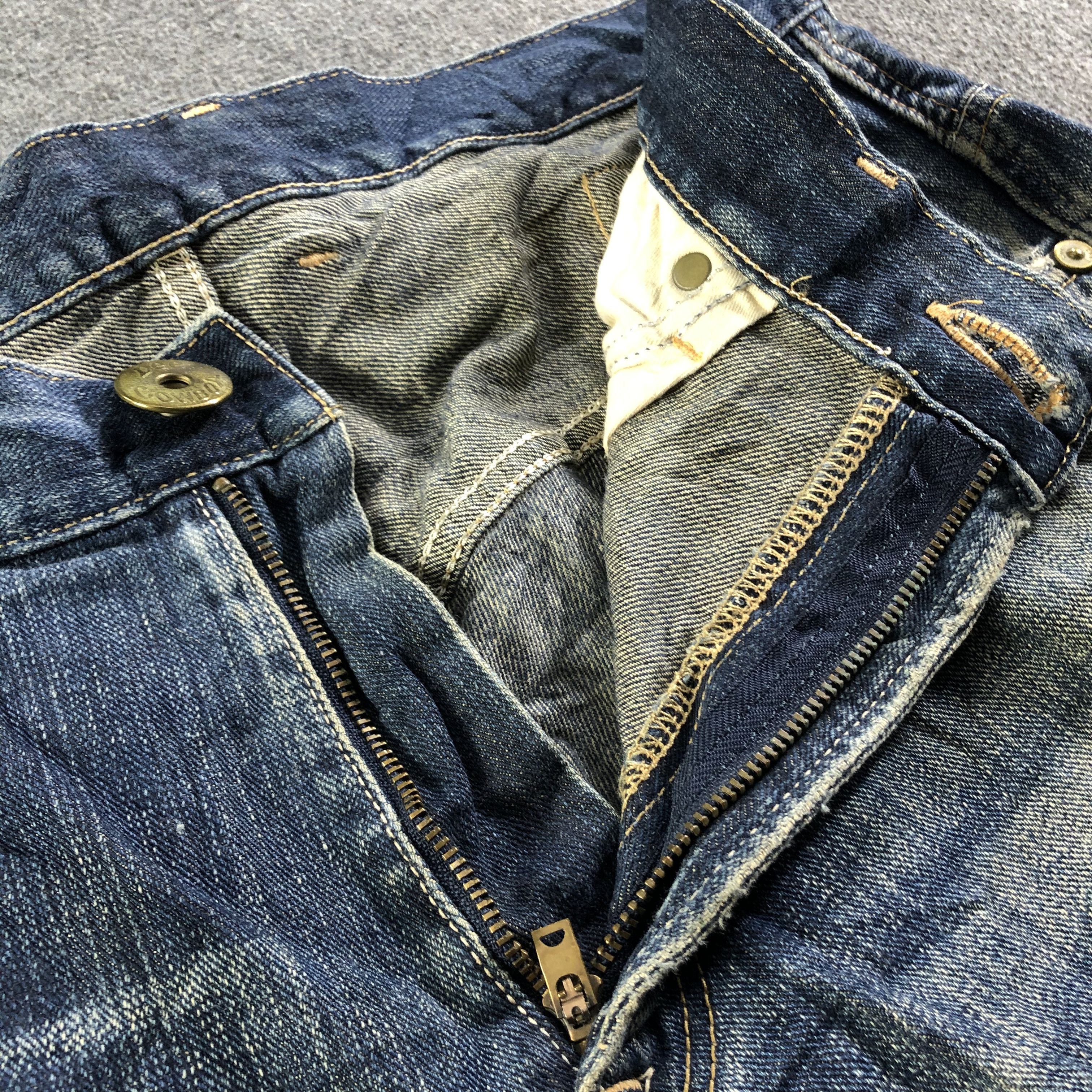 Lee Vintage Blue Wash Lee Jeans-J3565 Size US 36 / EU 52 - 9 Thumbnail