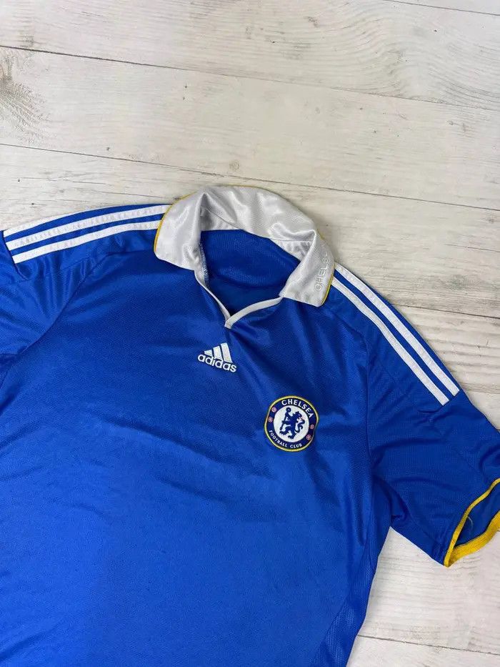 Adidas Adidas CHELSEA 2008 2009 HOME FOOTBALL SHIRT SOCCER JERSEY Size US L / EU 52-54 / 3 - 2 Thumbnail