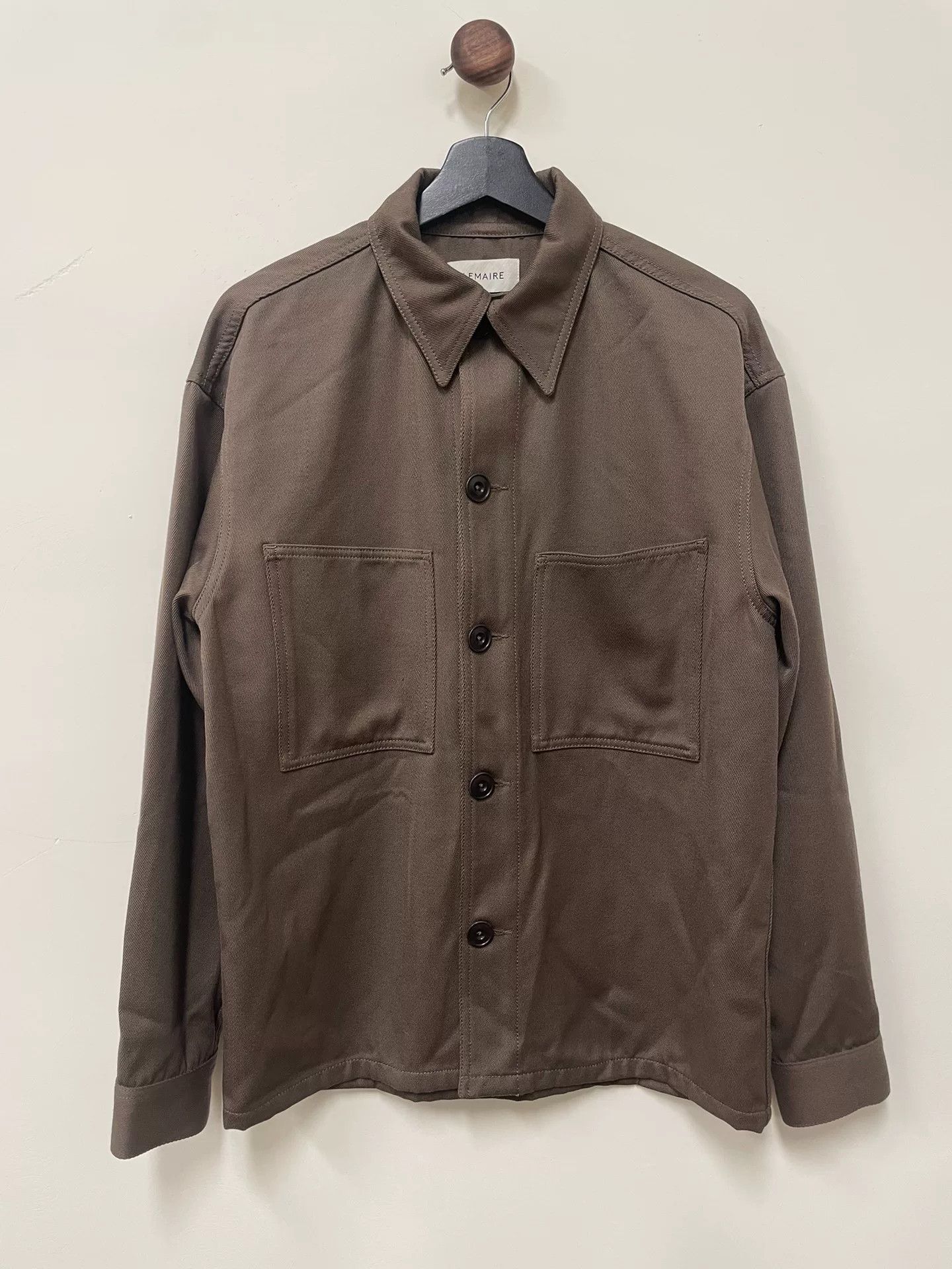 Lemaire Lemaire 19AW Brown Wool Pocket Jacket Size US M / EU 48-50 / 2 - 1 Thumbnail