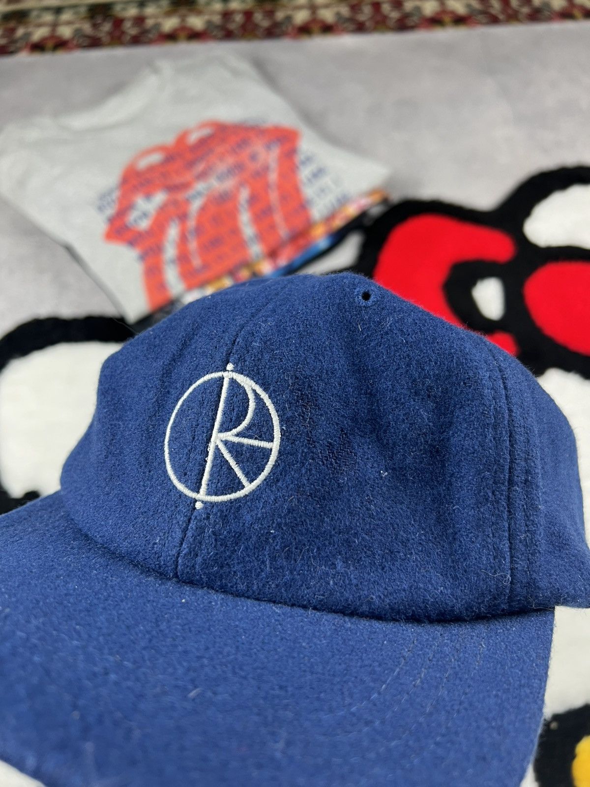 Polar Skate Co. Crazy Polar Skateboarding Stroke Logo Wool Y2K Cap Hat Size ONE SIZE - 2 Thumbnail