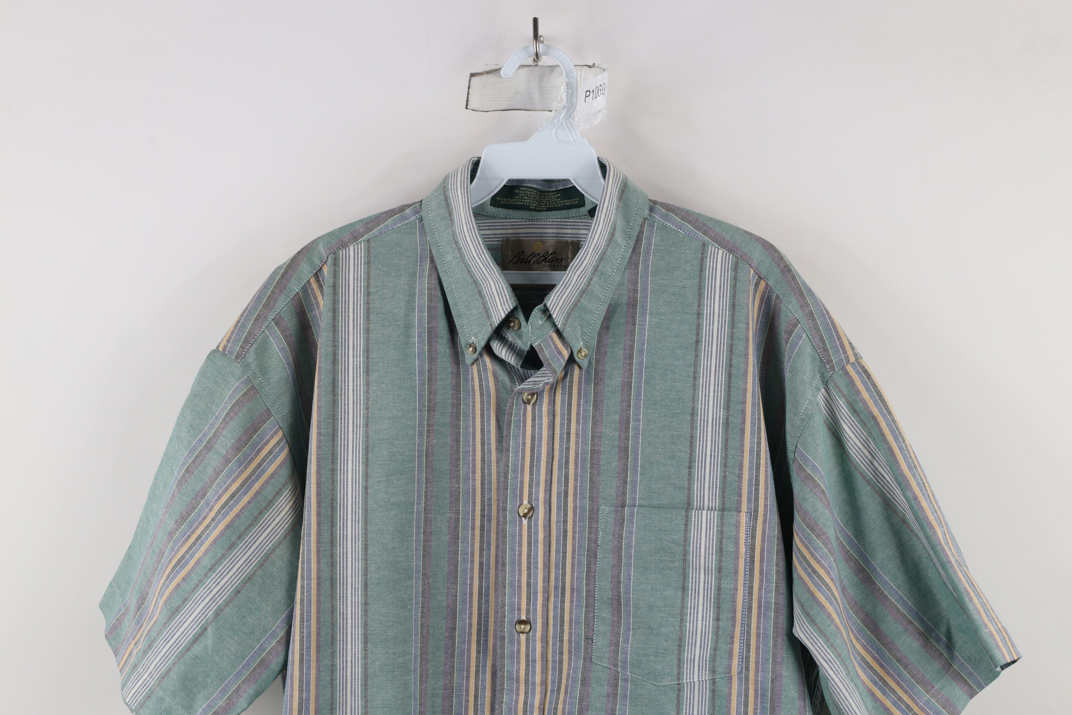 Vintage Vintage 90s Streetwear Short Sleeve Button Down Shirt Size US L / EU 52-54 / 3 - 2 Thumbnail