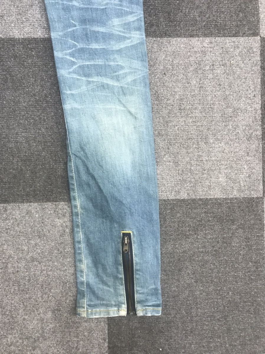 Designer × Japanese Brand RICO Japanese Designer Low Rise Skinny Jeans Size US 32 / EU 48 - 13 Thumbnail