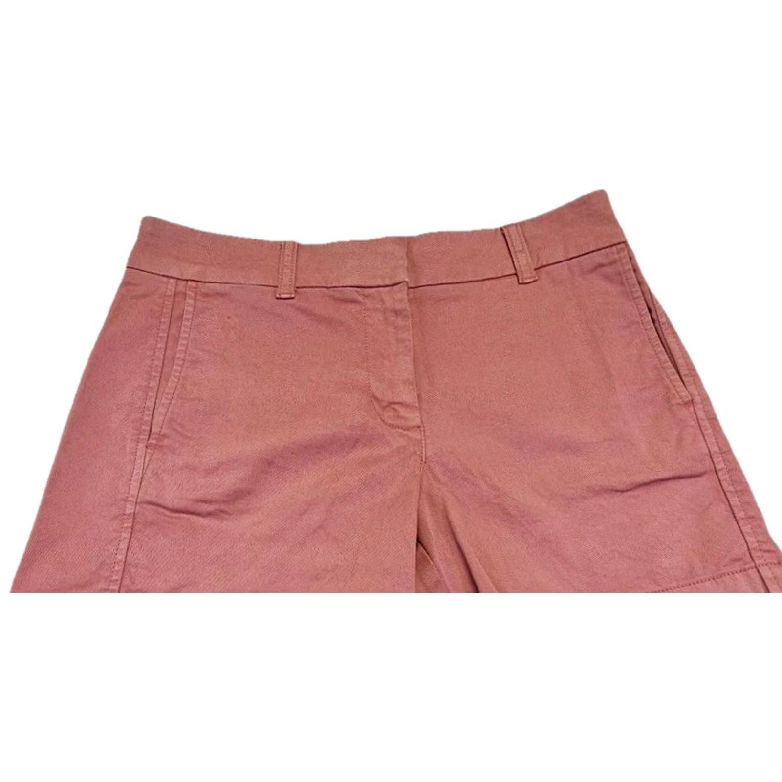 J.Crew J.Crew Reimagined Chino Shorts Women’s 2 Dusty Rose Pink Cotton Casual Summer Size 26" / US 2 / IT 38 - 4 Thumbnail