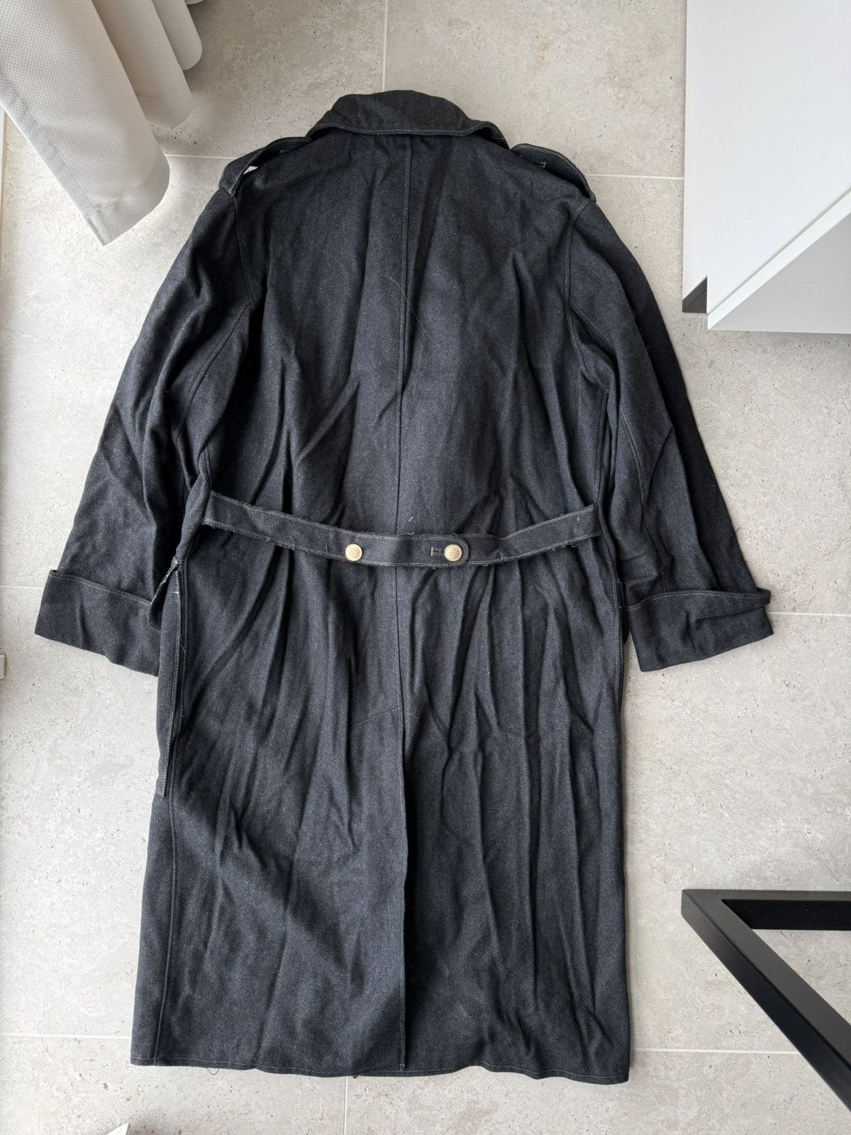 Jean Paul Gaultier 1990's Jean Paul Gaultier Junior Militar Coat Trench Size US M / EU 48-50 / 2 - 2 Thumbnail