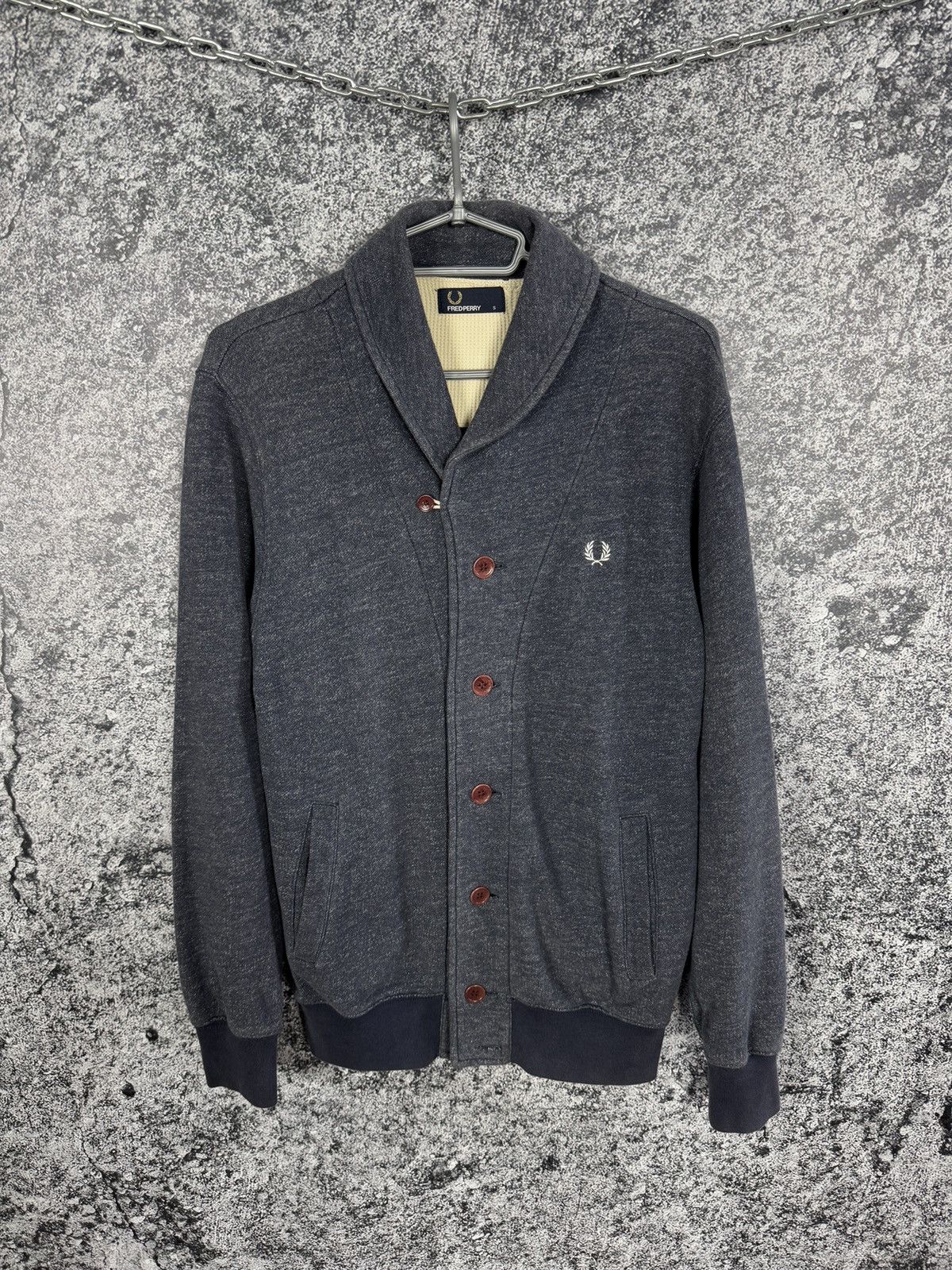 Fred Perry Men’s Fred Perry Cotton Cardigan Button Up Pullover Size S Size US S / EU 44-46 / 1 - 1 Thumbnail