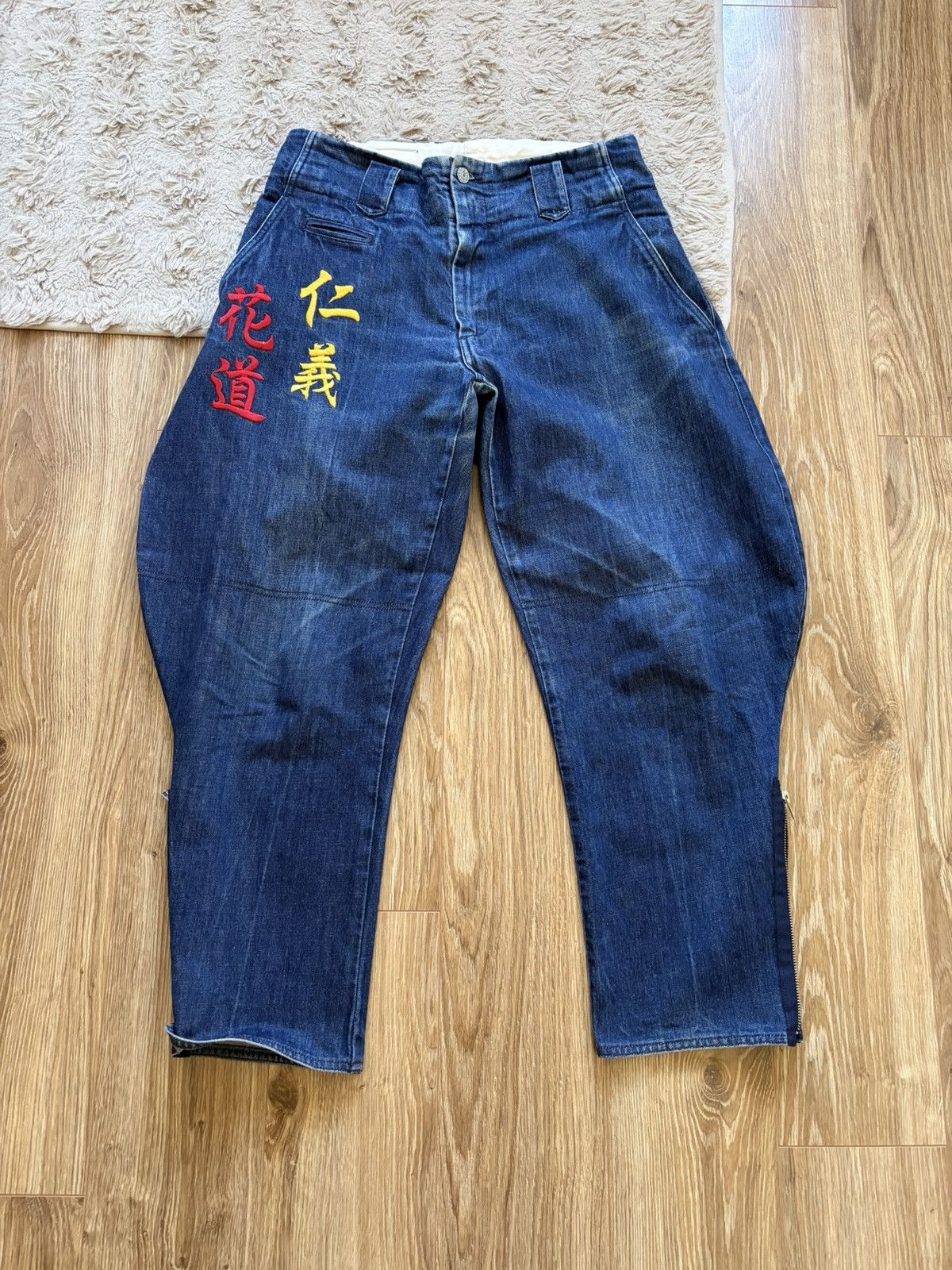 Evisu Vintage jeans set evisu denim 90s Size US XL / EU 56 / 4 - 8 Thumbnail