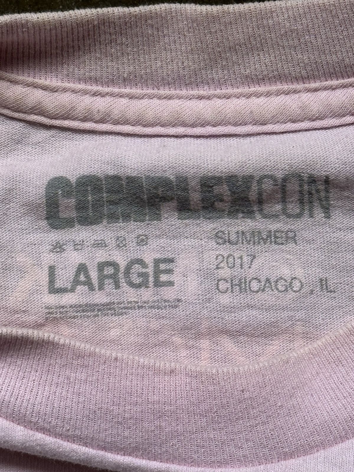 Complex × Takashi Murakami Takashi Murakami Chicago Complexcon Flower T shirt Pink Size US L / EU 52-54 / 3 - 4 Thumbnail