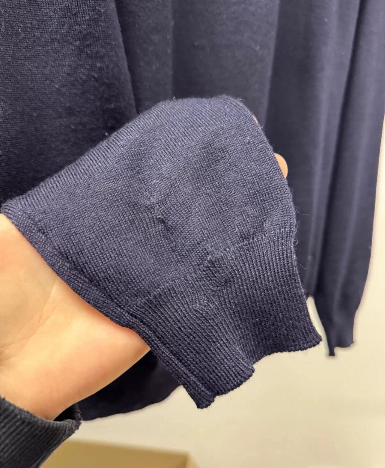 Ralph Lauren Purple Label Ralph Lauren Purple Label Sweater Polo Style Virgin Wool Silk Size US S / EU 44-46 / 1 - 4 Thumbnail