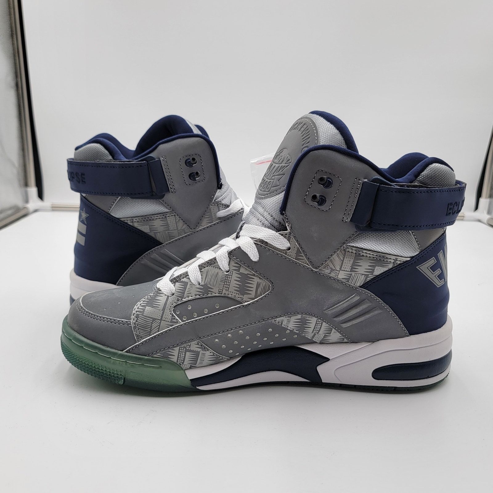Ewing Athletics Ewing Athletics Eclipse 'Big G" Hi Top Mens Sz 10 Size US 10 / EU 43 - 3 Thumbnail