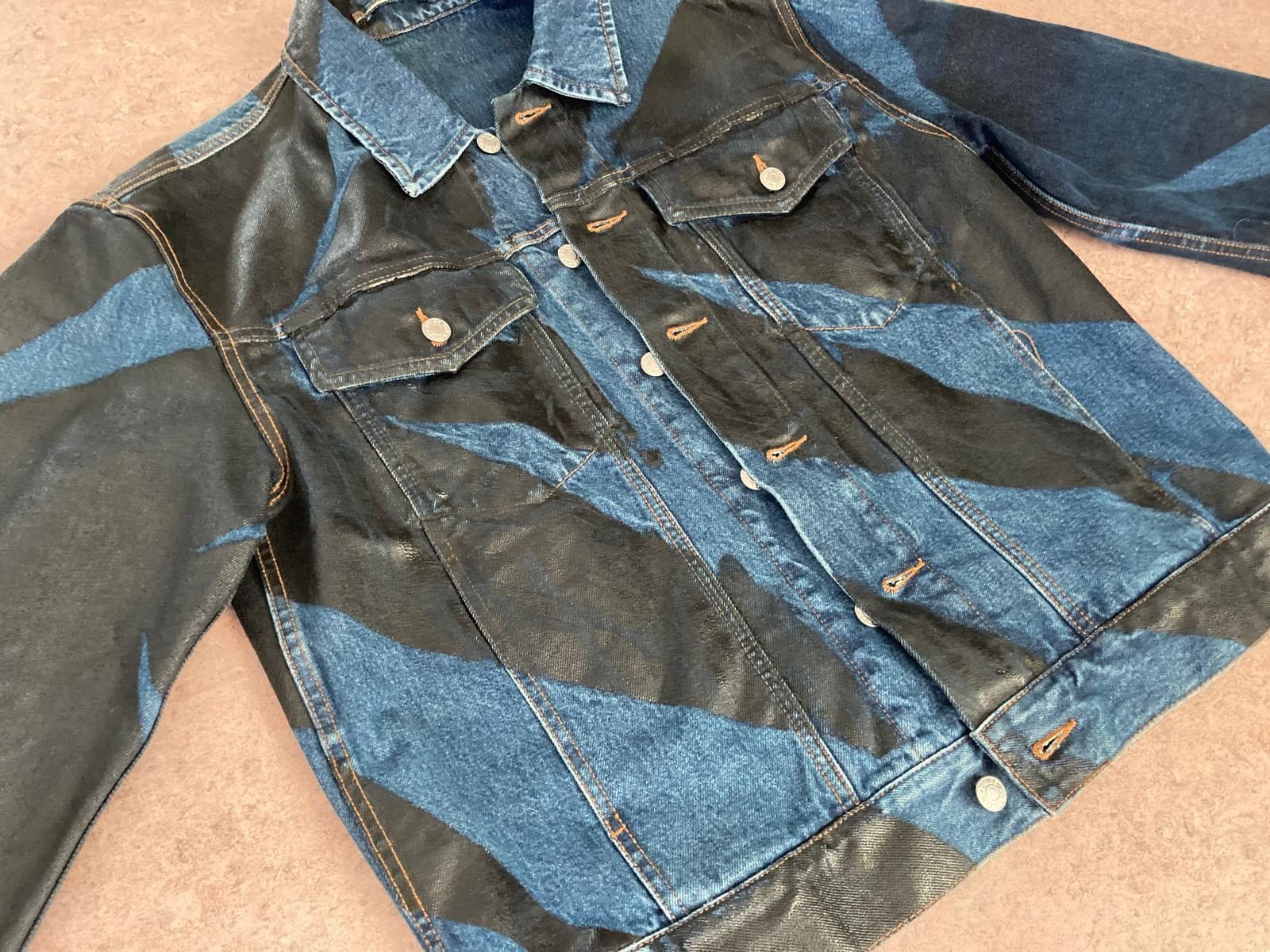 Dries Van Noten Dries Van Noten AW23 Coated Denim Jacket Size M Size US M / EU 48-50 / 2 - 3 Thumbnail
