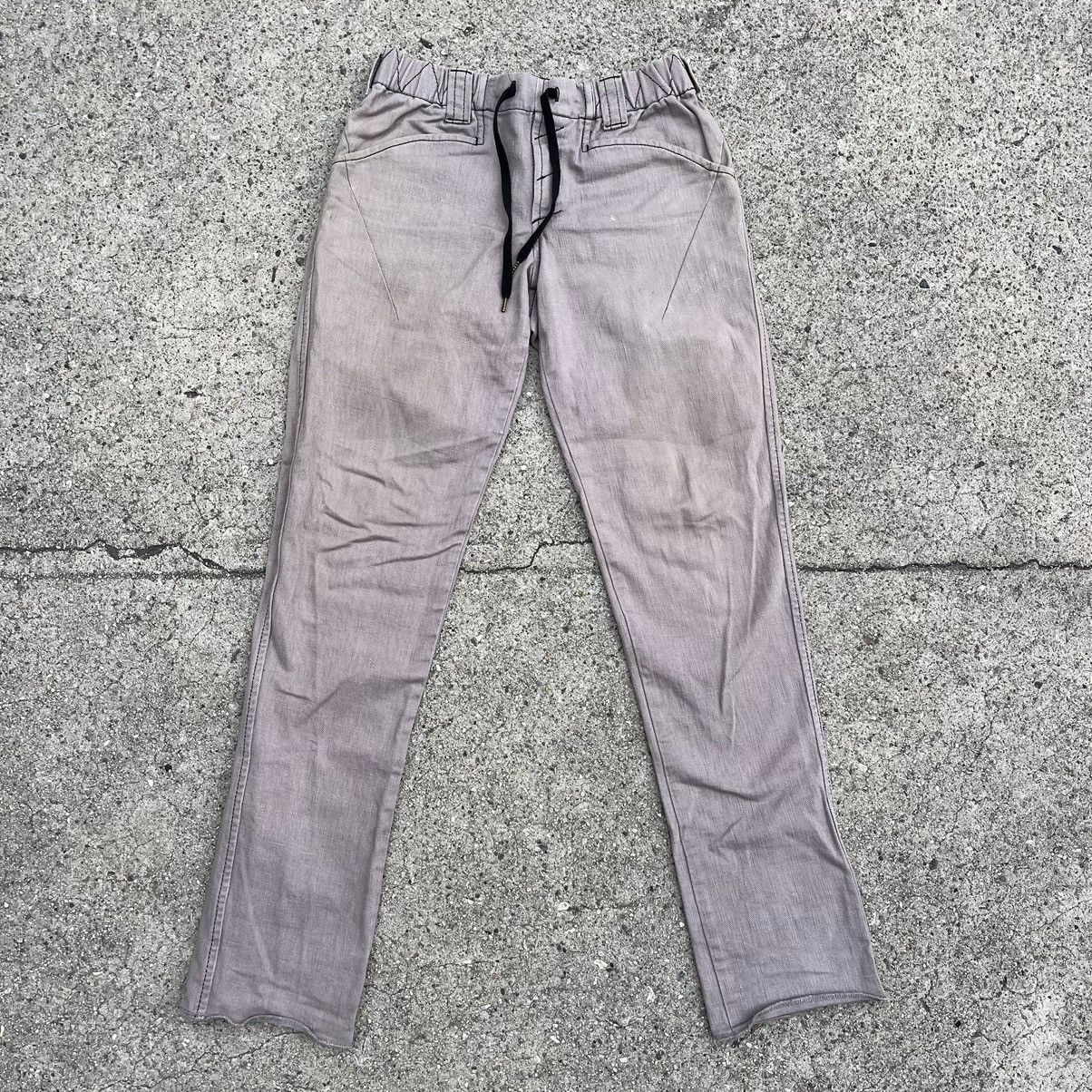 Japanese Brand × Number (N)ine Number Nine Fall 08 Grey Cotton Lounge Baggy Pants Size 4 Size US 32 / EU 48 - 1 Thumbnail