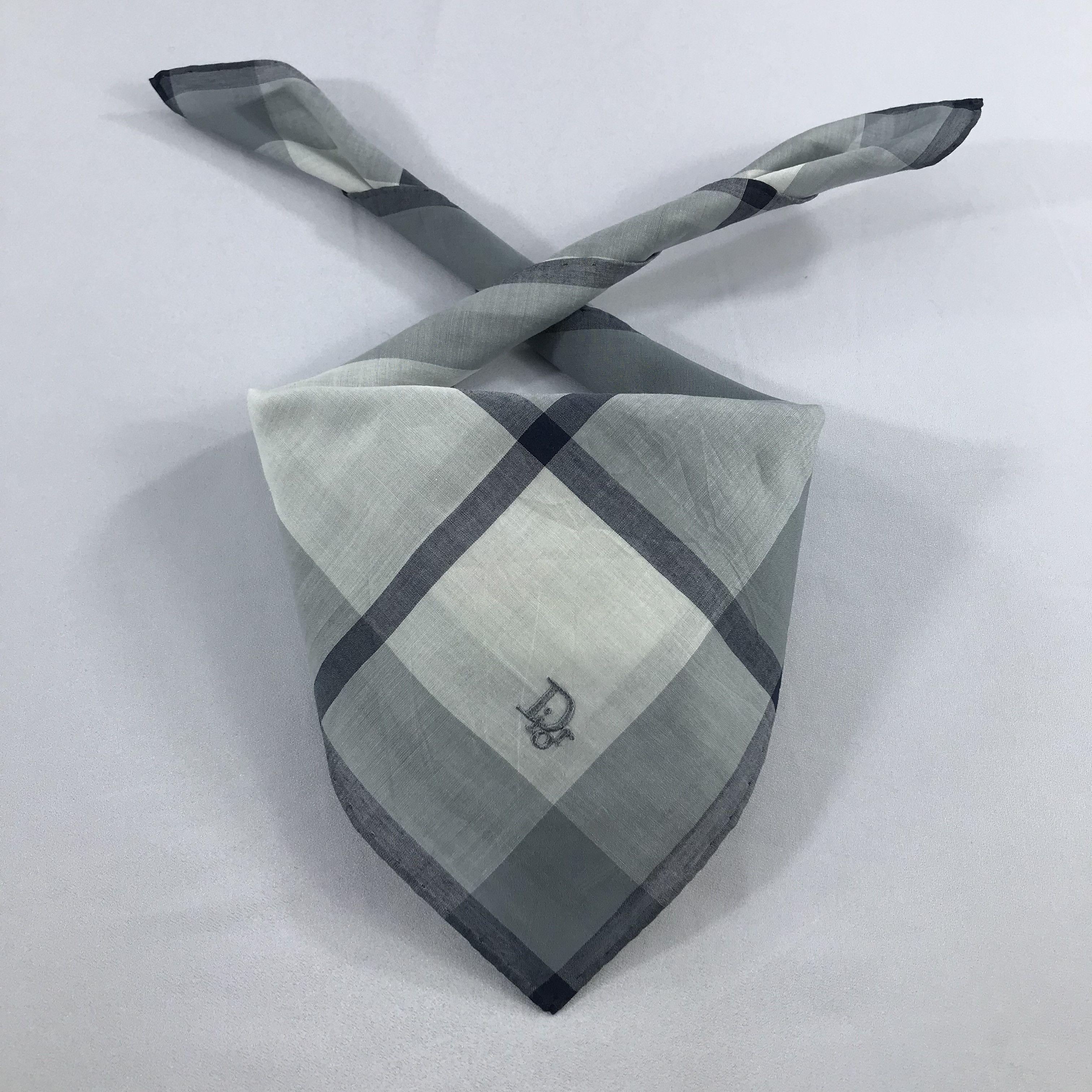Vintage Christian Dior Bandana / Handkerchief / Neckerchief - S2328 Size ONE SIZE - 3 Thumbnail