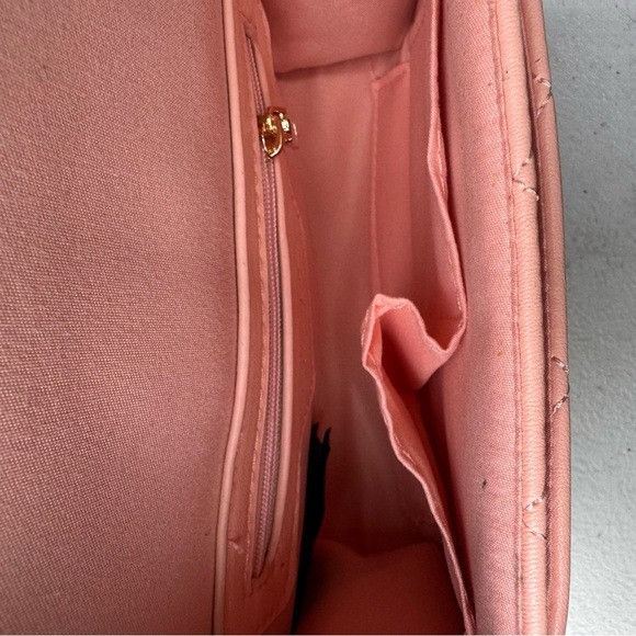 Bebe NWT BEBE KELLEN CROSSBODY PEACH BAG Size ONE SIZE - 9 Thumbnail