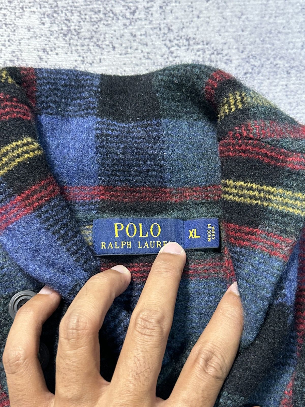 RRL Ralph Lauren Polo Ralph Lauren Flannel Rugby Shirts Size US XL / EU 56 / 4 - 4 Thumbnail
