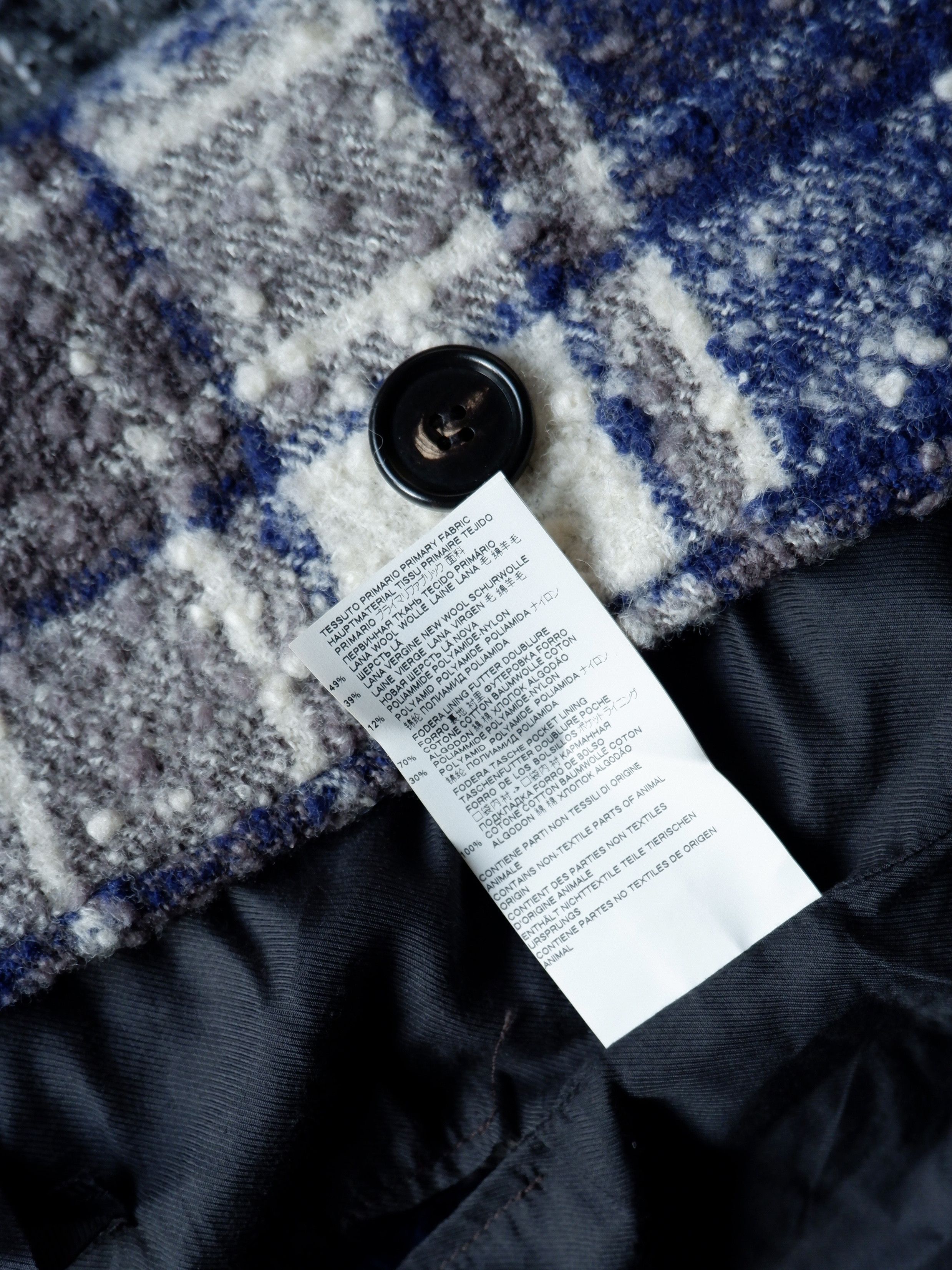 Marni Last drop! Marni checked bouclé wool coat Size US S / EU 44-46 / 1 - 10 Thumbnail