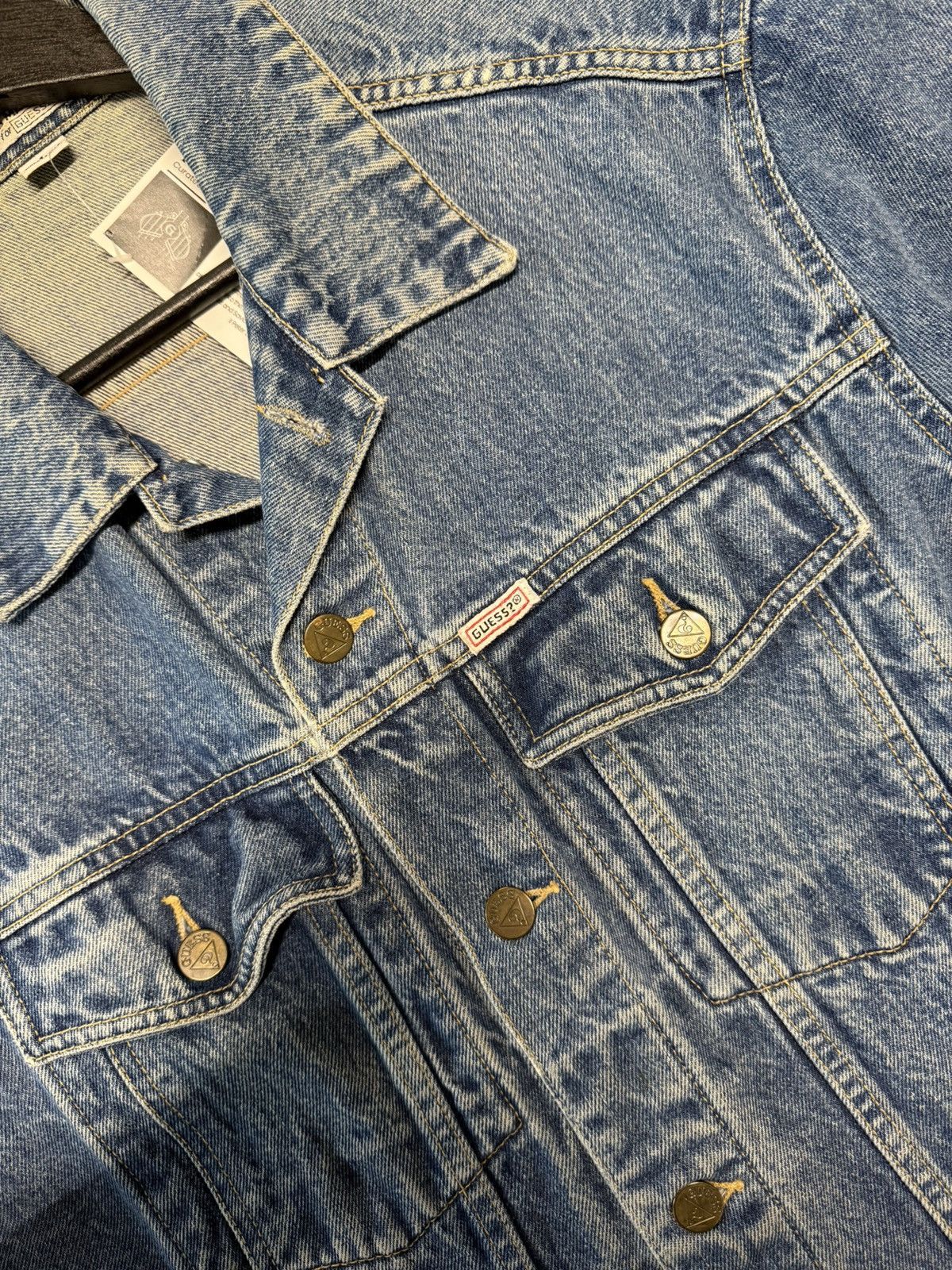 Guess Vintage Guess Denim jacket Size US L / EU 52-54 / 3 - 2 Thumbnail