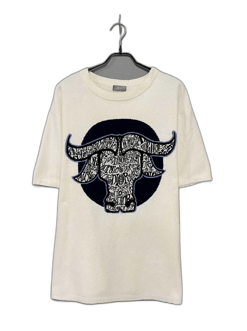 Full Print Logo Short Sleeve Top-2505
