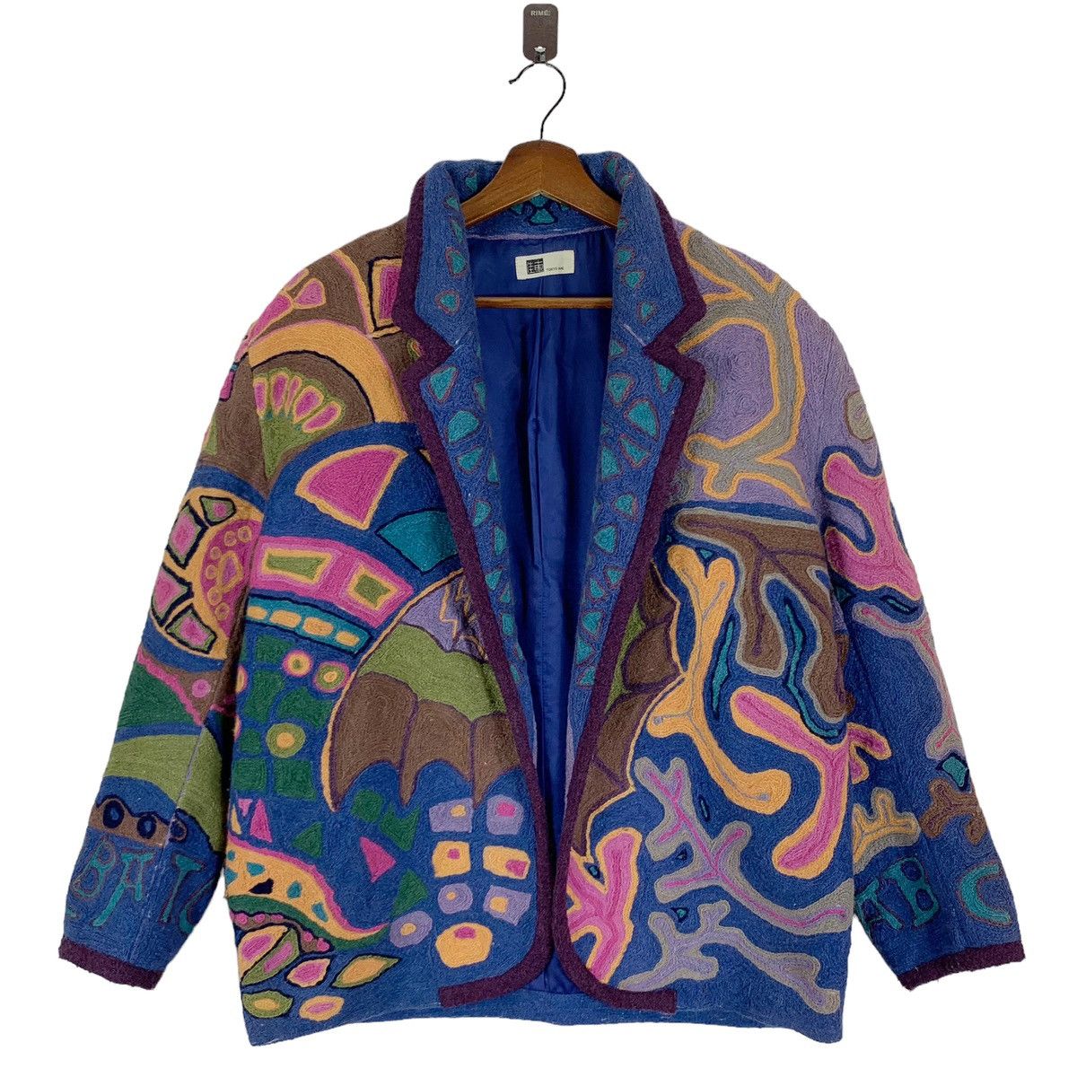 Vintage 🔥🔥VINTAGE TOKYO KEA EMBROIDERY POP ART DESIGNER JACKET Size US M / EU 48-50 / 2 - 5 Thumbnail
