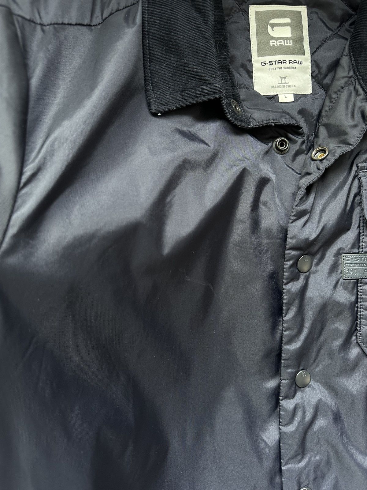 G-Star G star Raw Davin Padded Overshirt Jacket Size US L / EU 52-54 / 3 - 11 Thumbnail