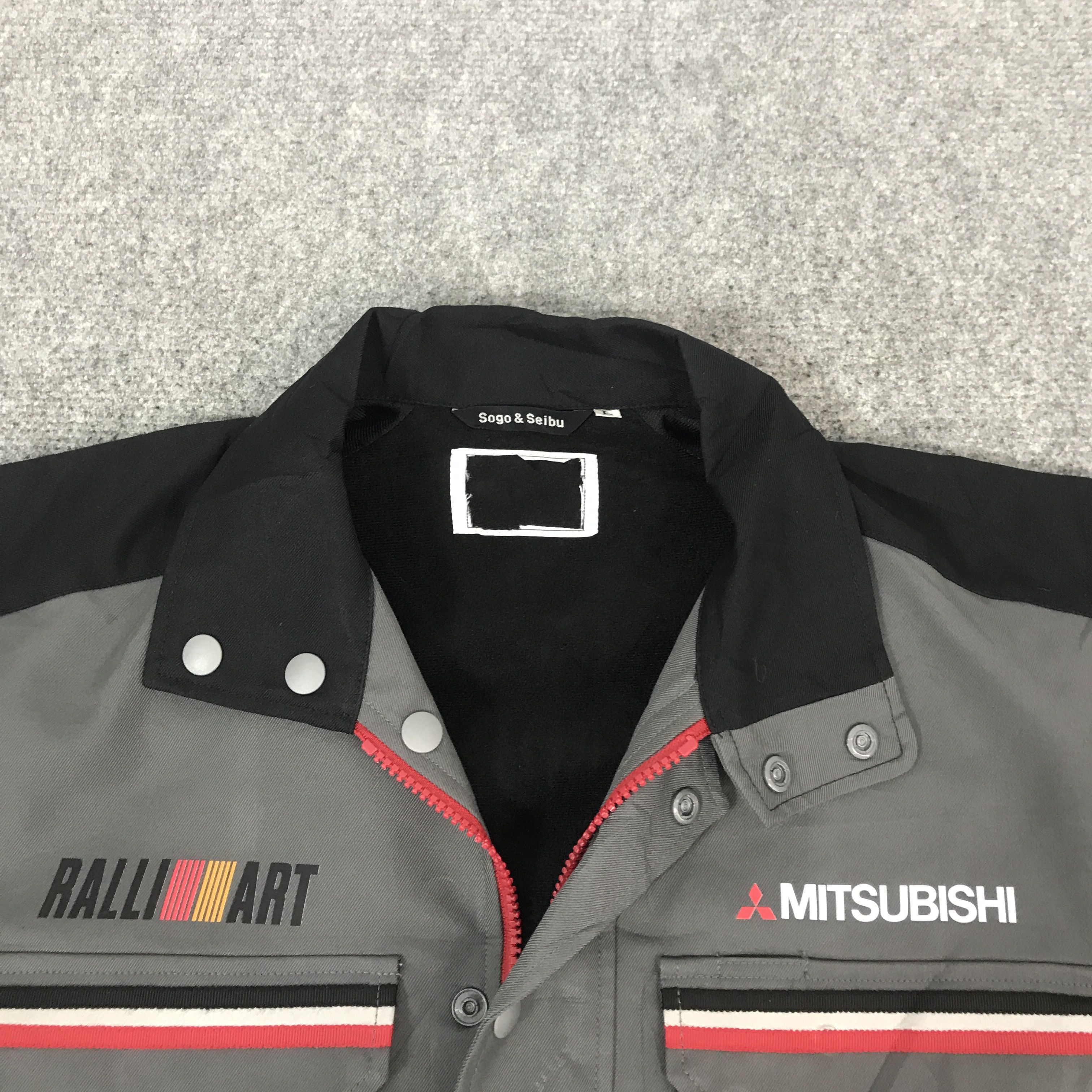 Japanese Brand Vtg Mitsubishi ralliart Racing Work Custom jacket K69B11 Size US L / EU 52-54 / 3 - 5 Thumbnail