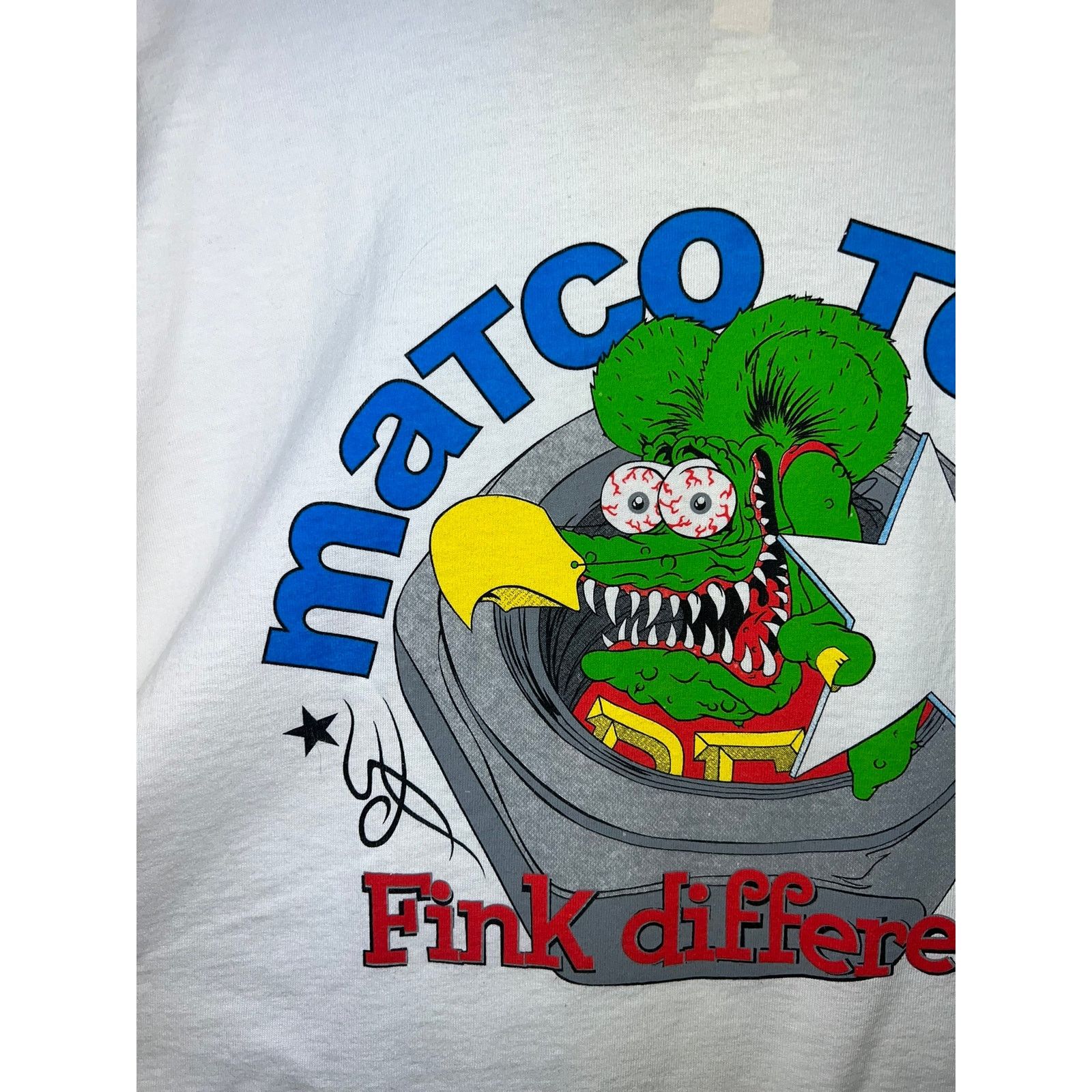 Hanes Matco Tools Rat Fink Shirt Different Car Mechanic Tee 3XL Size US XXL / EU 58 / 5 - 7 Thumbnail