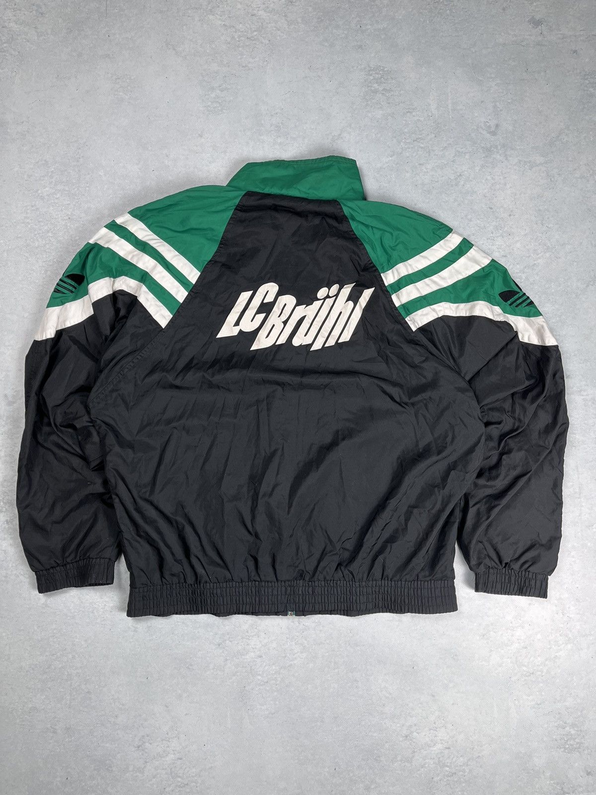 Vintage Y2K ADIDAS VINTAGE 90s NYLON JACKET Size US M / EU 48-50 / 2 - 2 Thumbnail
